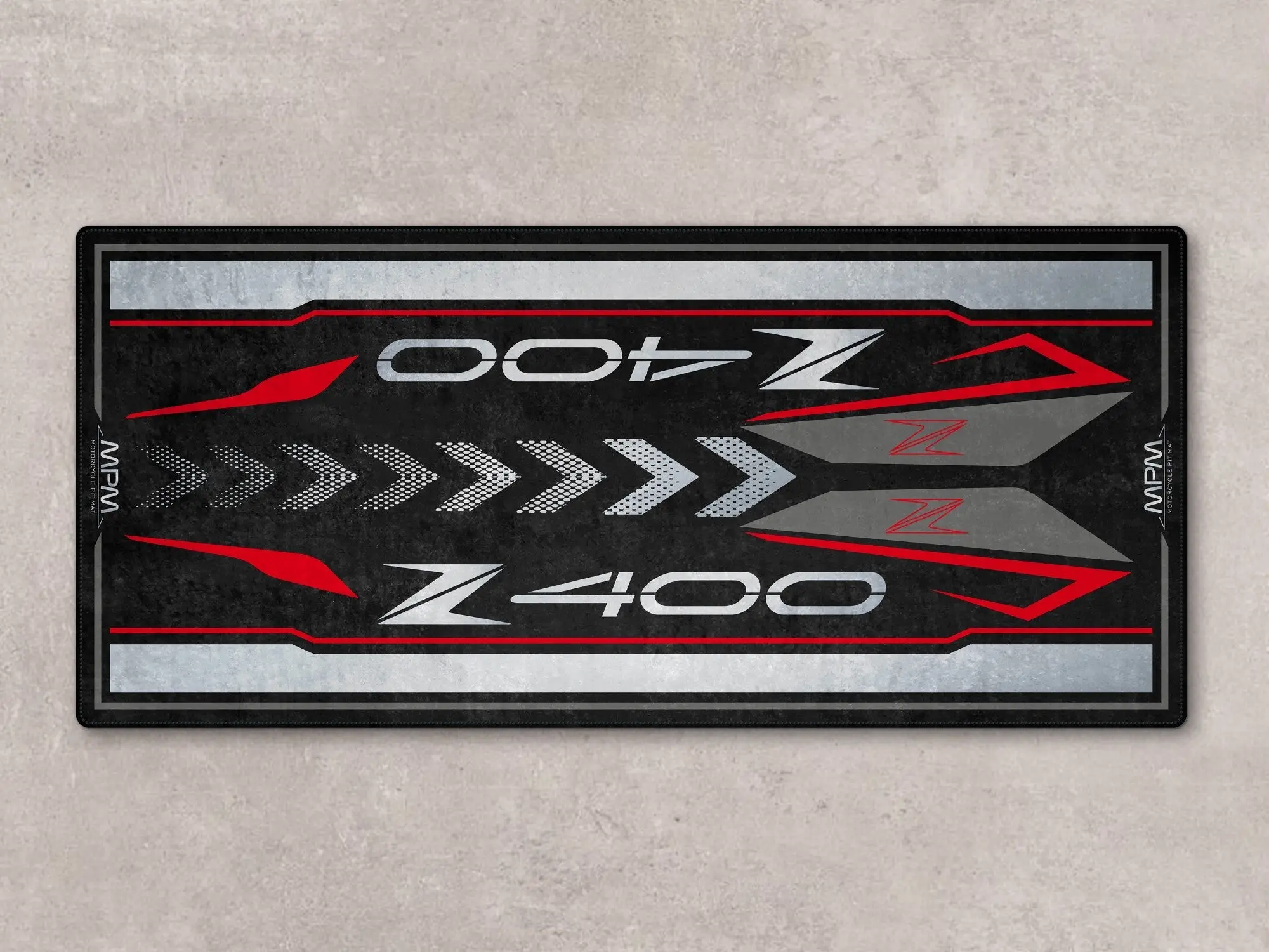 Designed Pit Mat for Kawasaki Z400 Motorcycle - MM7410 - Image 7