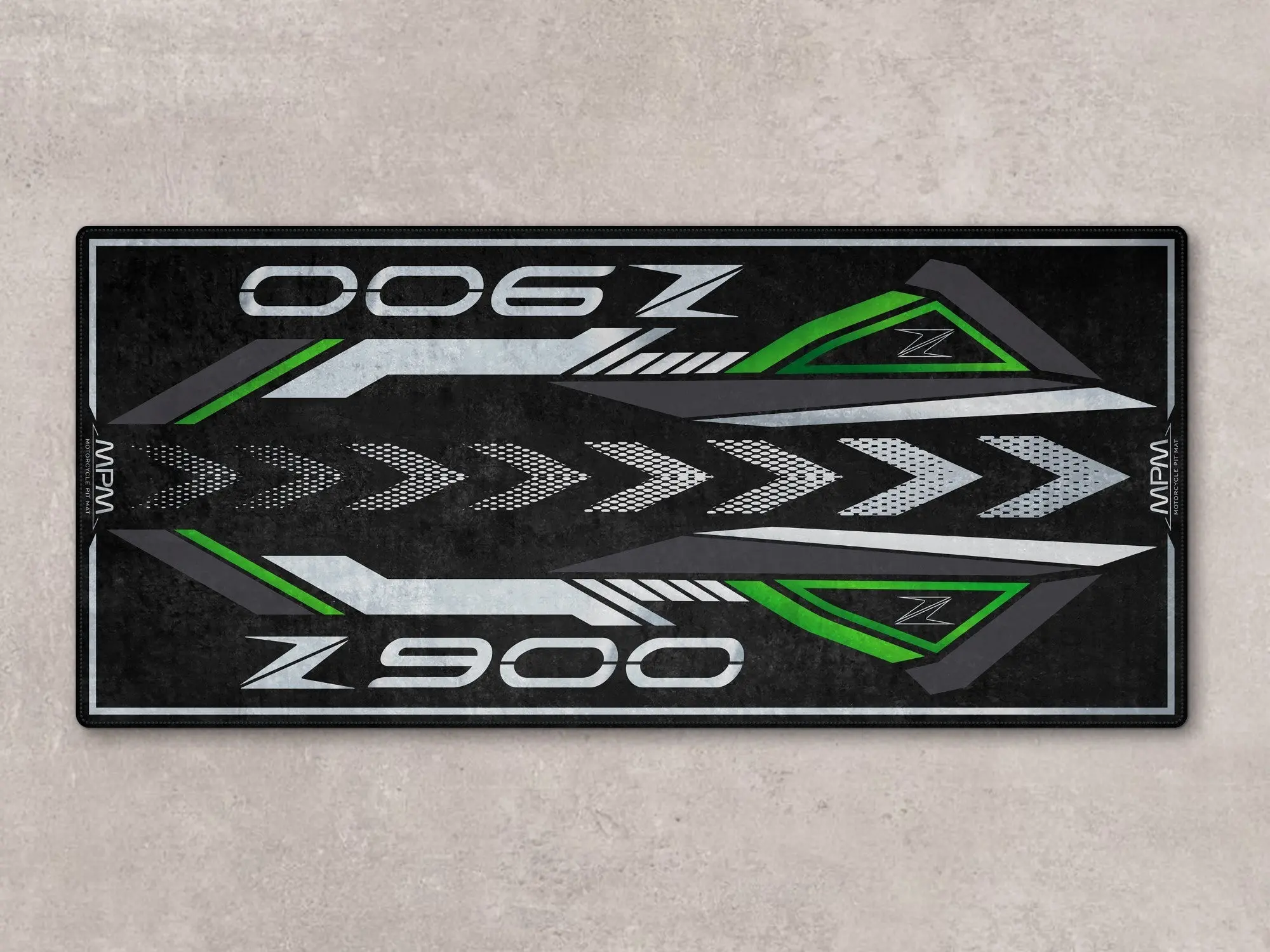 Designed Pit Mat for Kawasaki Z900 Motorcycle - MM7412 - Image 2