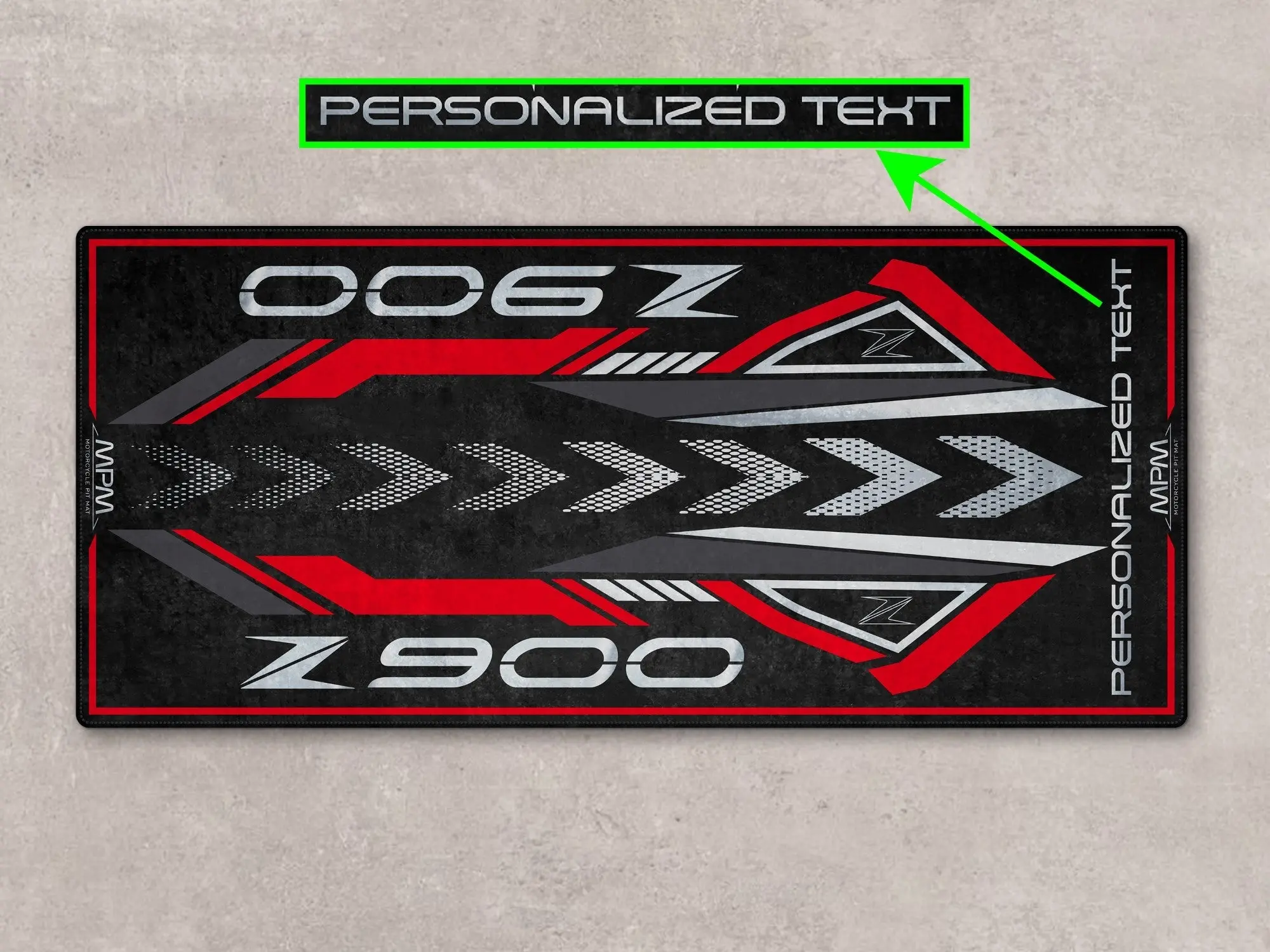 Designed Pit Mat for Kawasaki Z900 Motorcycle - MM7412 - Image 9