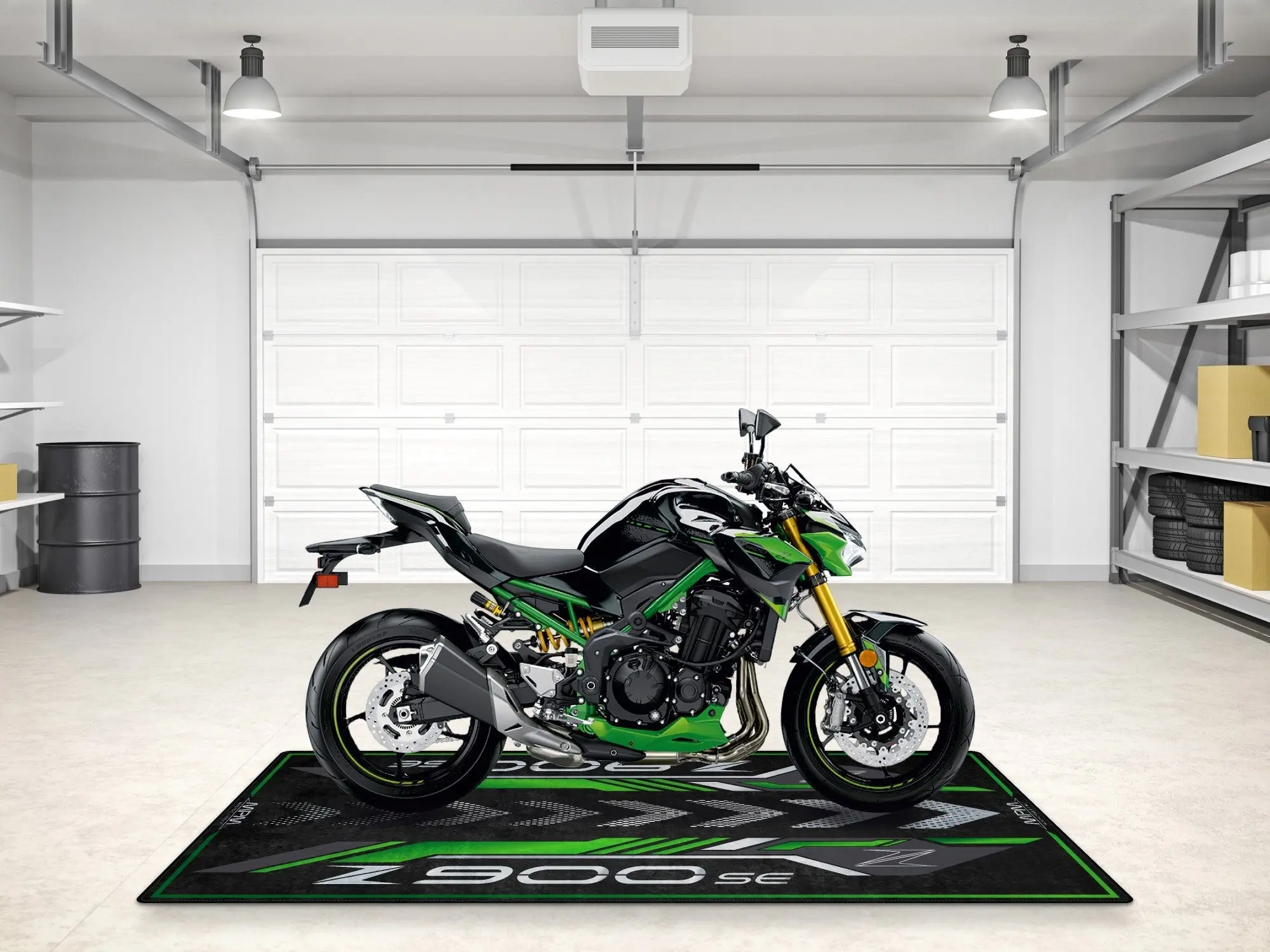 Designed Pit Mat for Kawasaki Z900 SE Motorcycle - MM7413 - Image 5