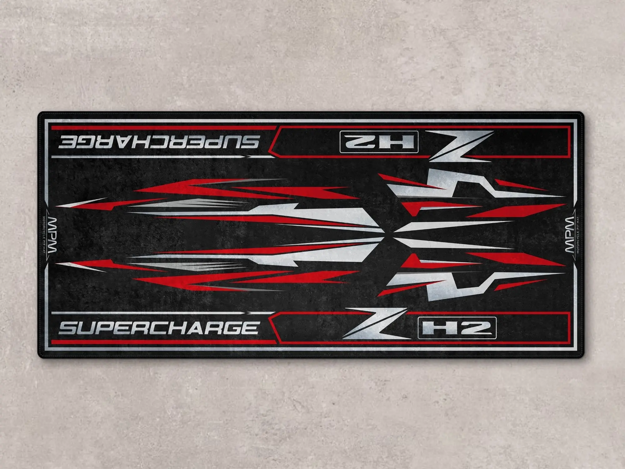 Designed Pit Mat for Kawasaki ZH2 Motorcycle - MM7418 - Image 7