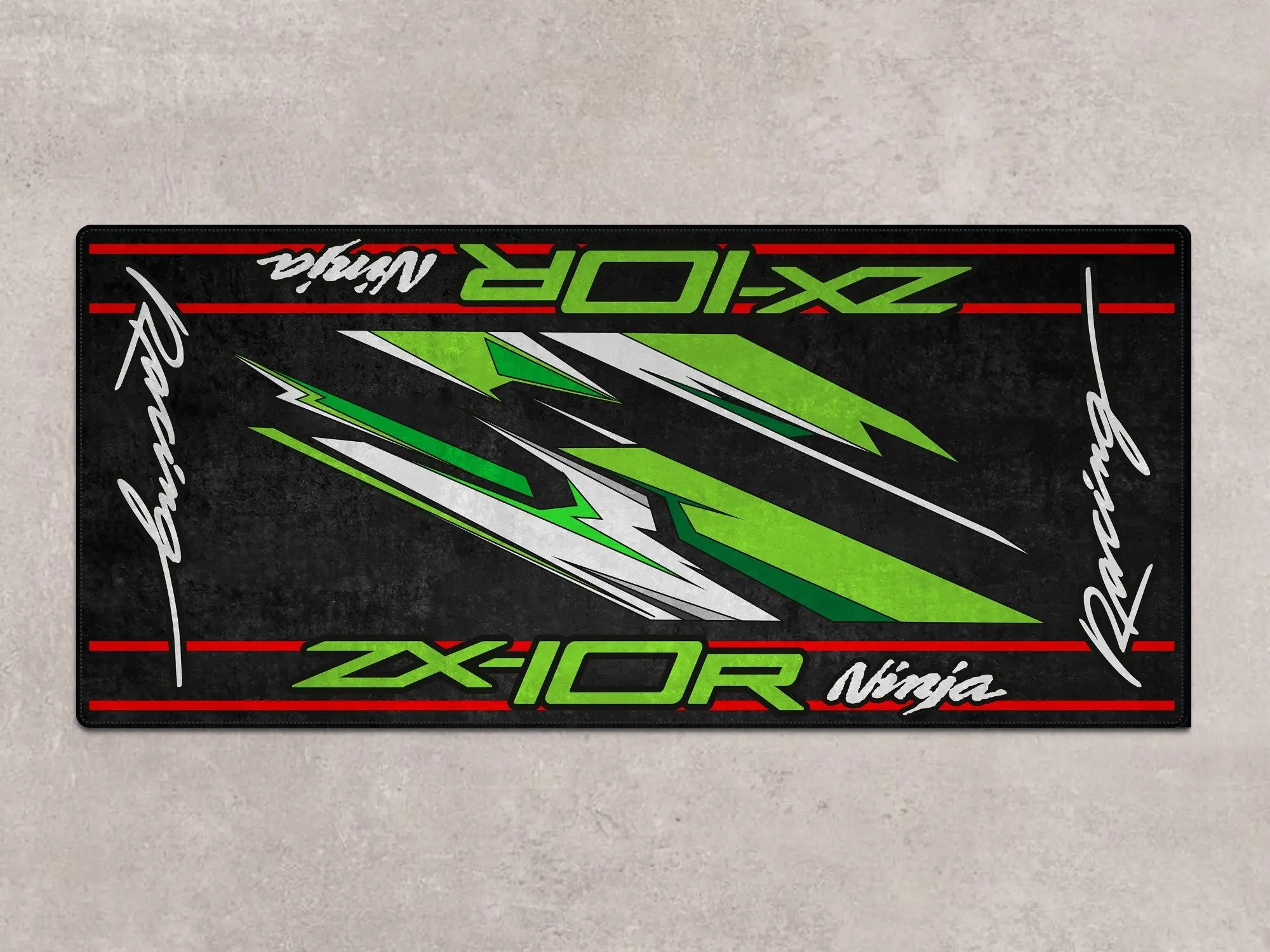 Designed Pit Mat for Kawasaki ZX-10R Motorcycle - MM7250 - Image 2