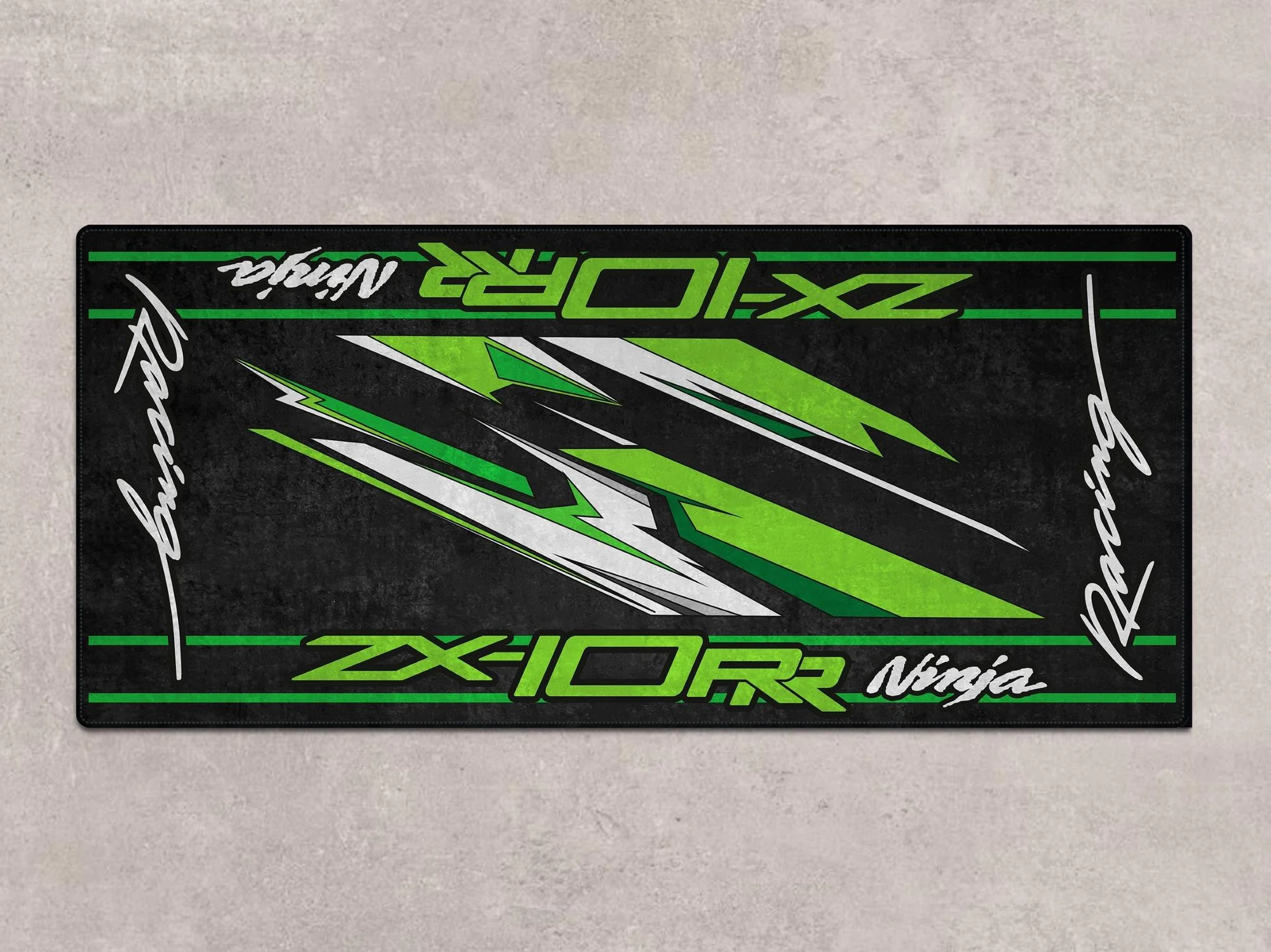 Designed Pit Mat for Kawasaki ZX-10RR Motorcycle - MM7267 - Image 2