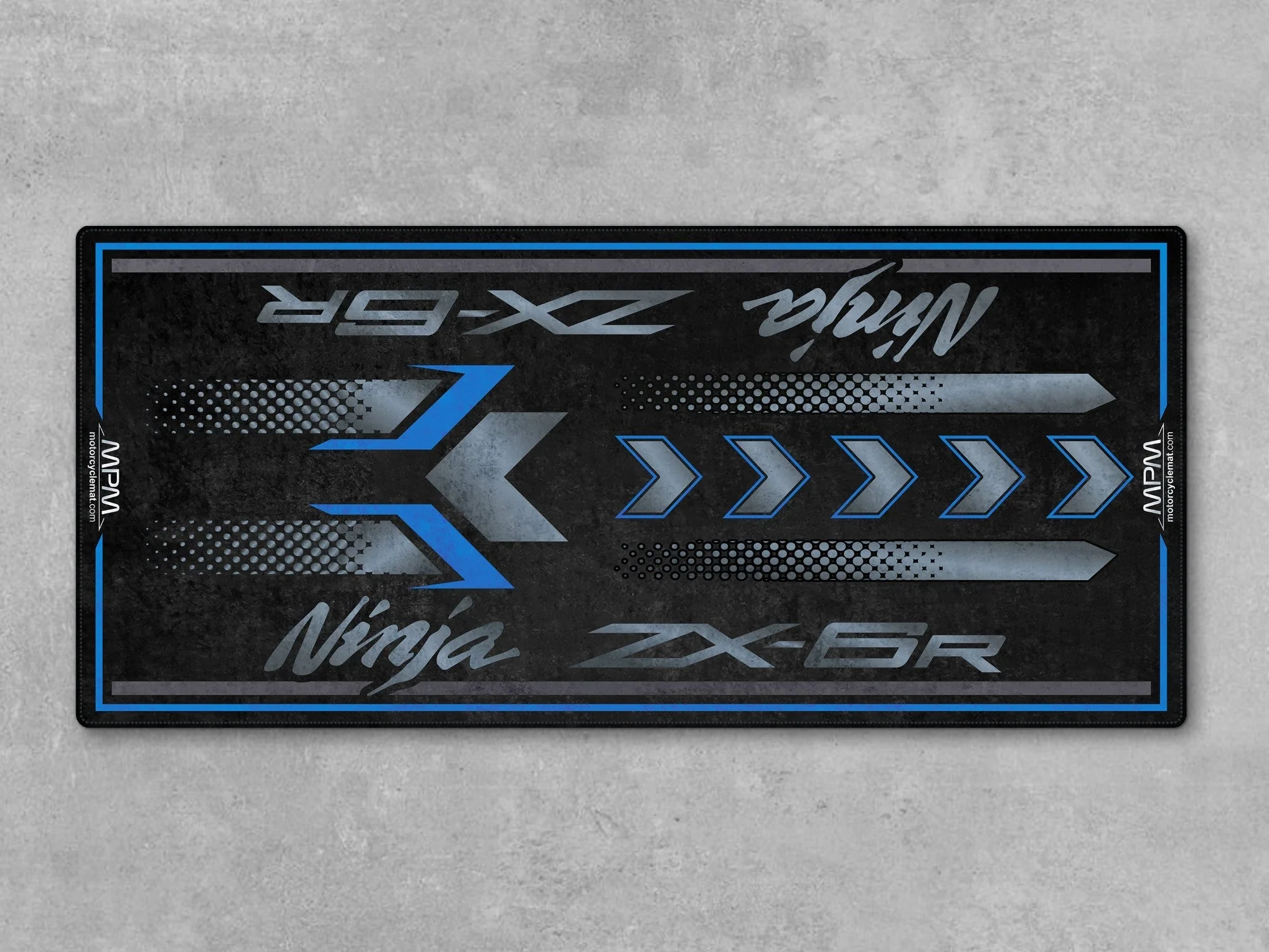 Designed Pit Mat for Kawasaki ZX-6R Motorcycle - MM7395 - Image 2