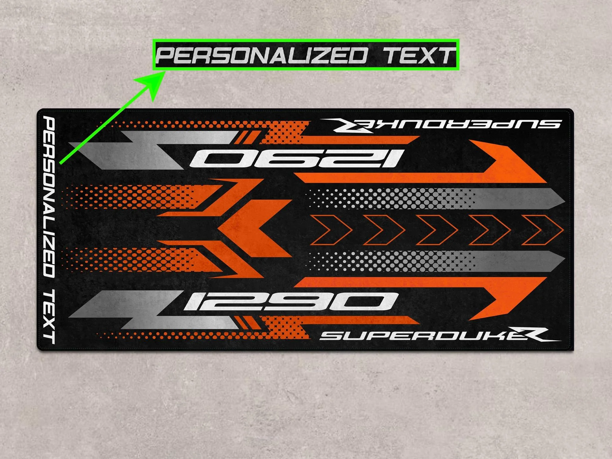 Designed Pit Mat for KTM 1290 Superduke R Motorcycle - MM7269 - Image 4
