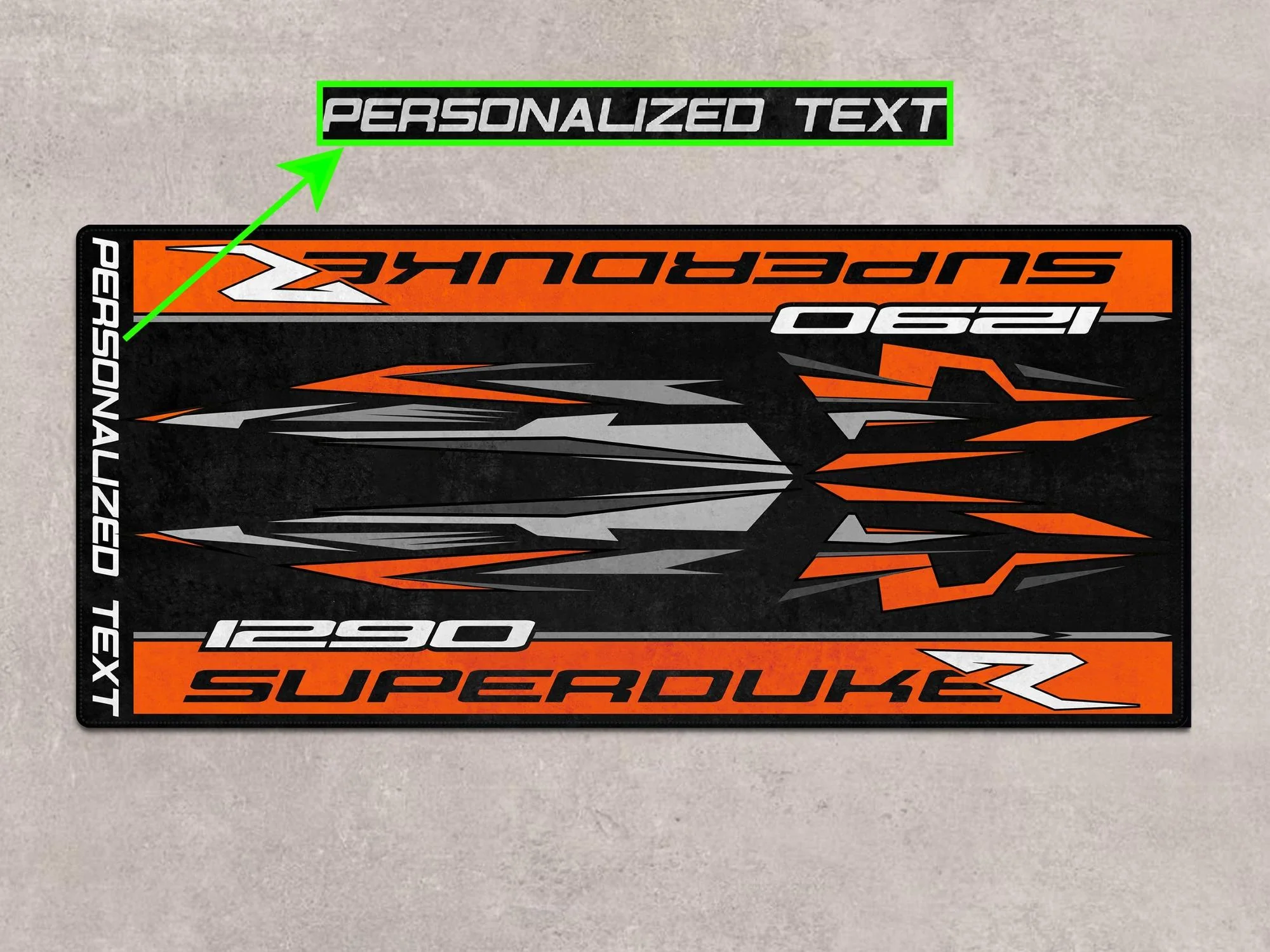 Designed Pit Mat for KTM 1290 Superduke R Motorcycle - MM7270 - Image 4