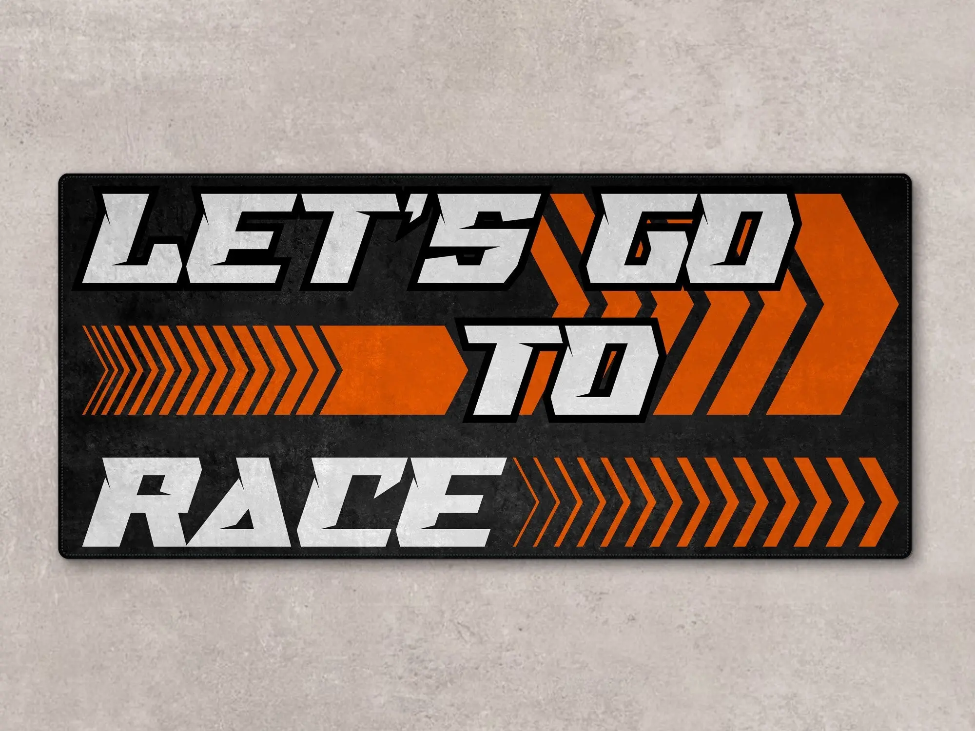Designed Pit Mat for KTM Motorcycle (Let's Go To Race) - MM7212 - Image 2