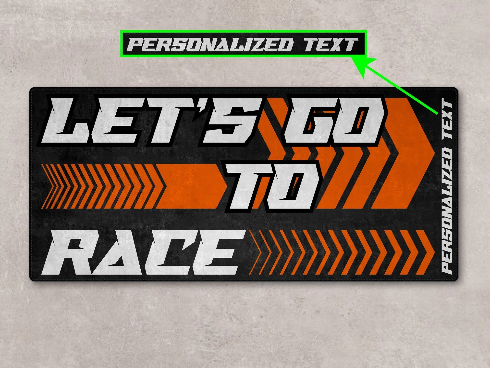 Designed Pit Mat for KTM Motorcycle (Let's Go To Race) - MM7212 - Image 4