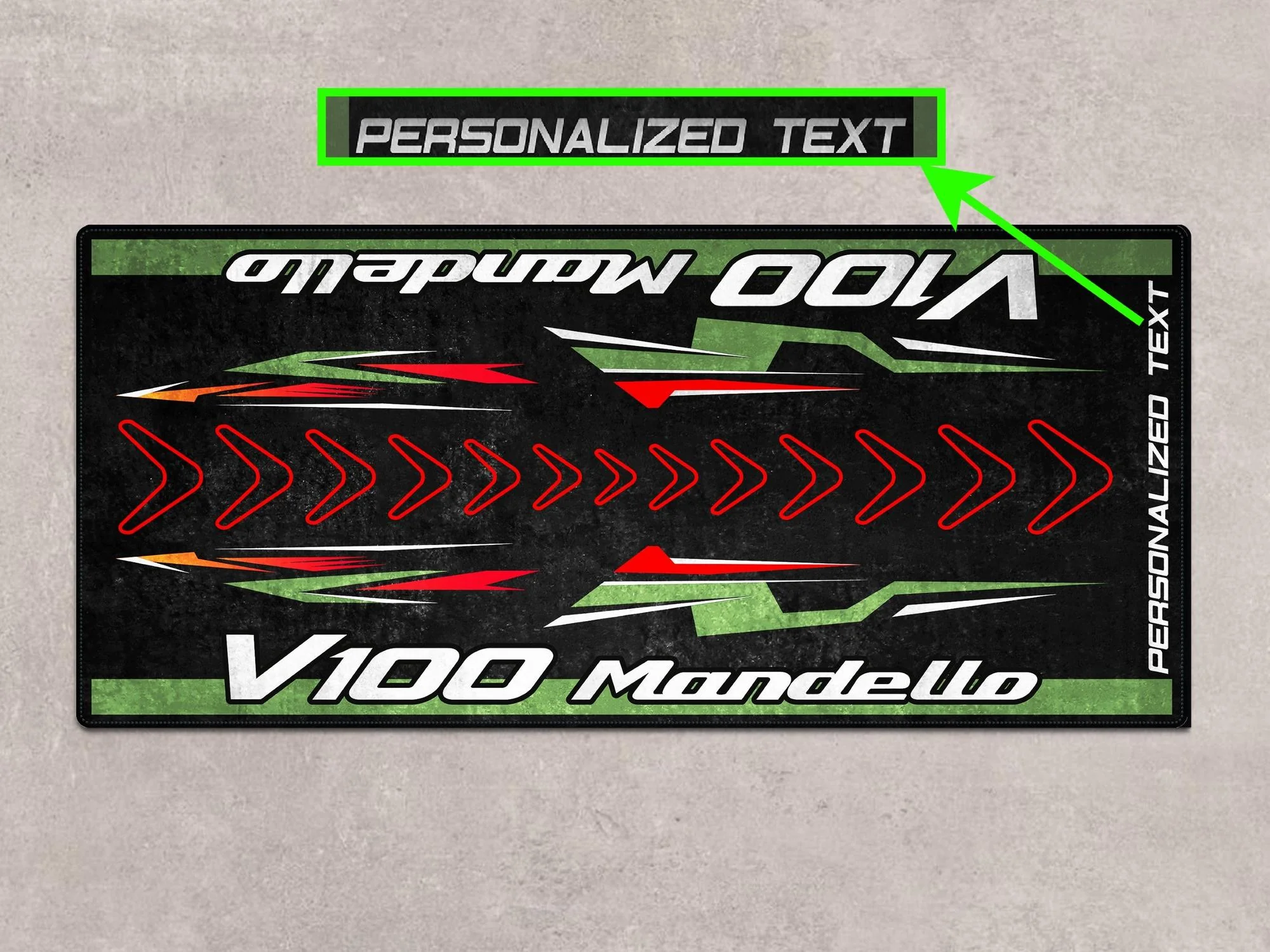 Designed Pit Mat for Moto Guzzi V100 Mandello - MM7206 - Image 4