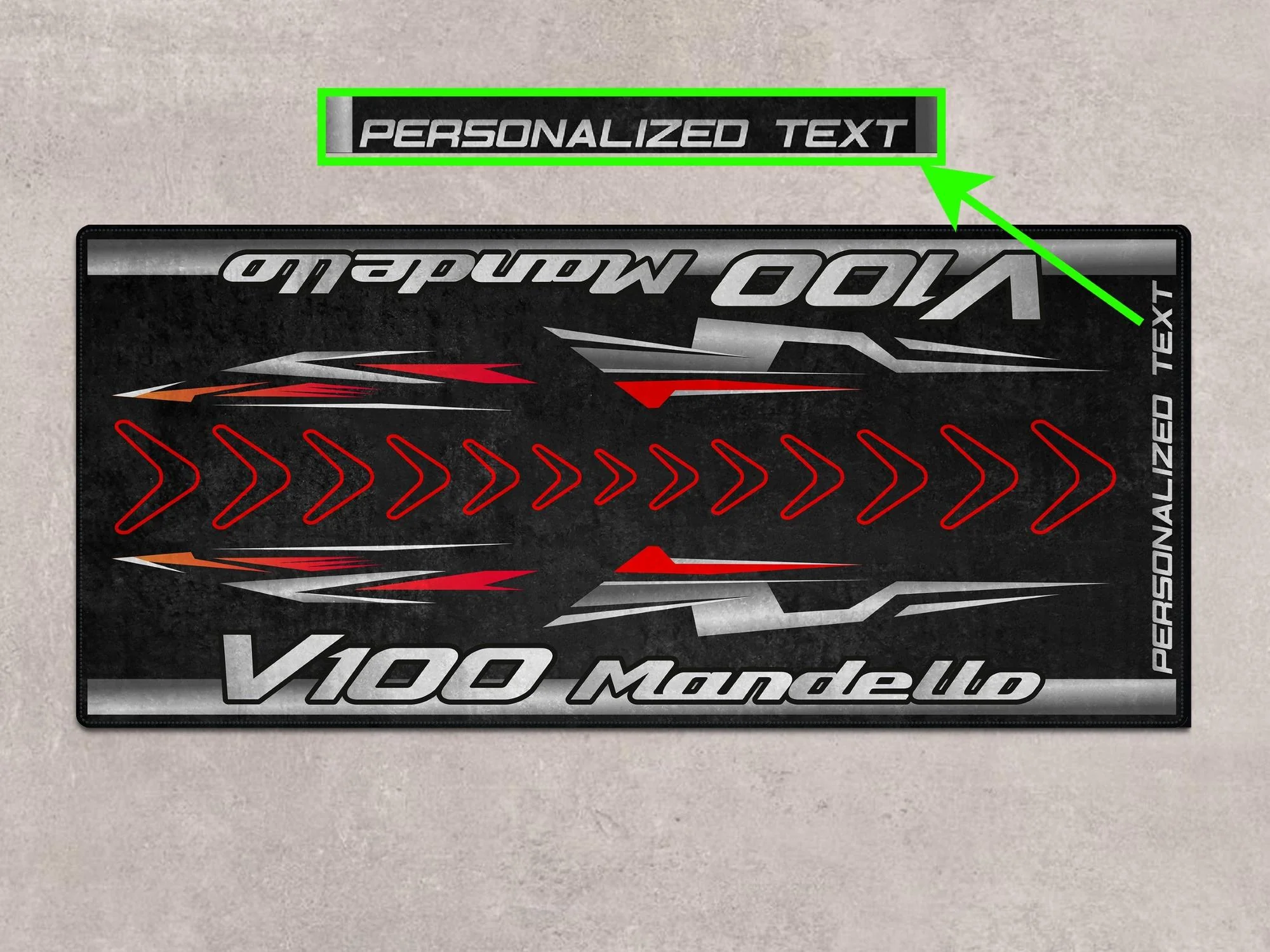 Designed Pit Mat for Moto Guzzi V100 Mandello - MM7206 - Image 8