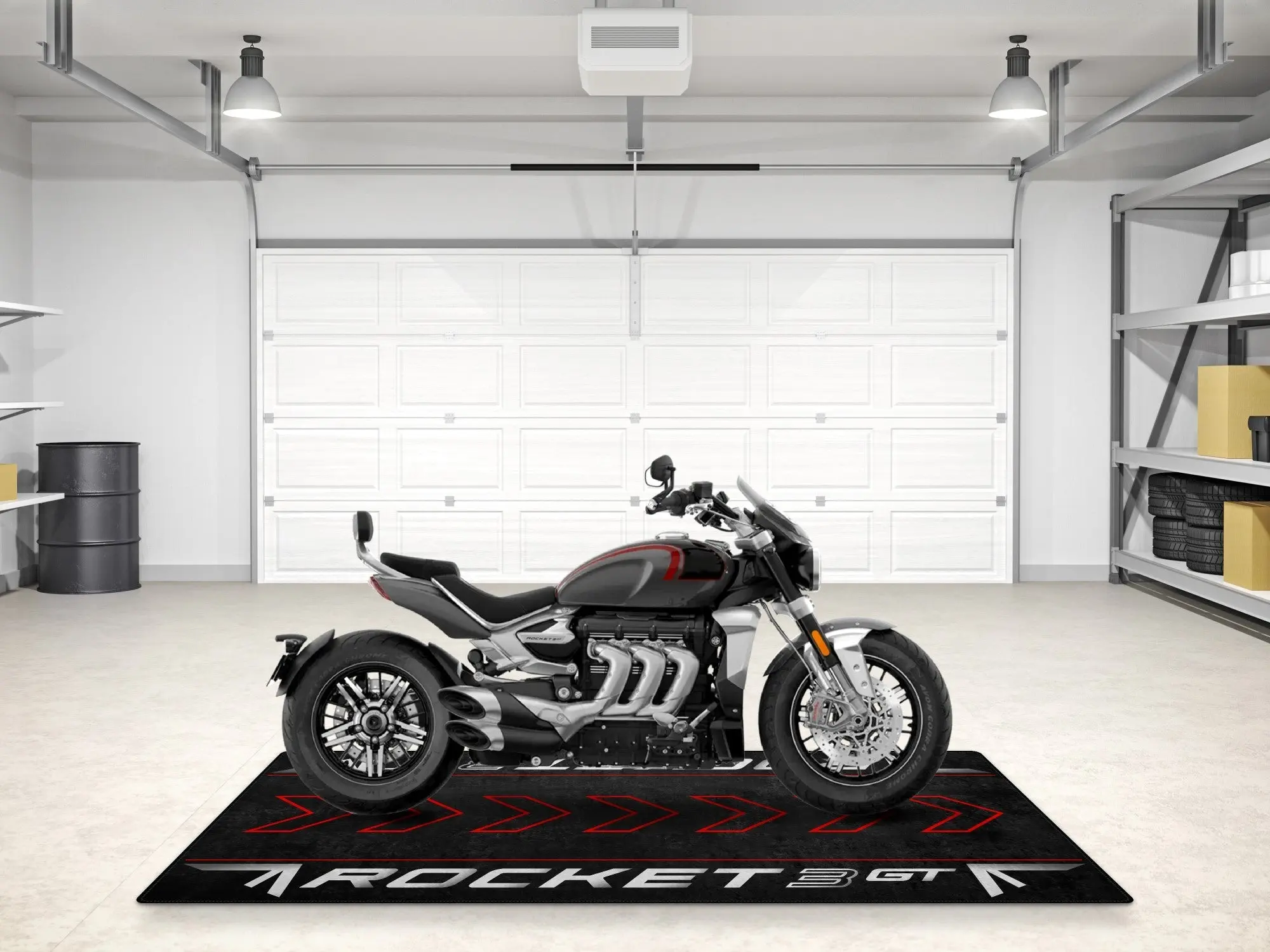 Designed Pit Mat for Rocket 3 GT Models Motorcycle - MM7200 - Image 10