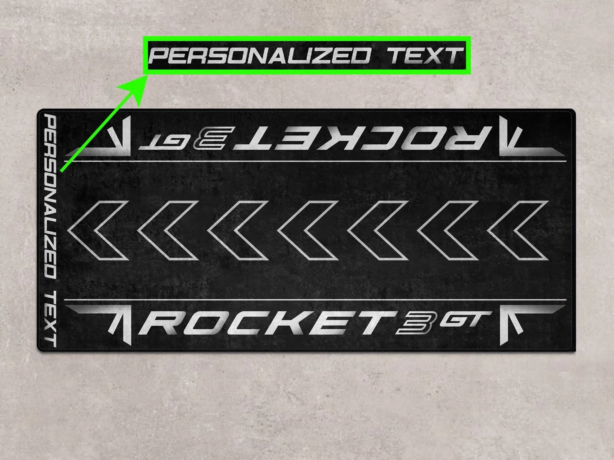 Designed Pit Mat for Rocket 3 GT Models Motorcycle - MM7200 - Image 4