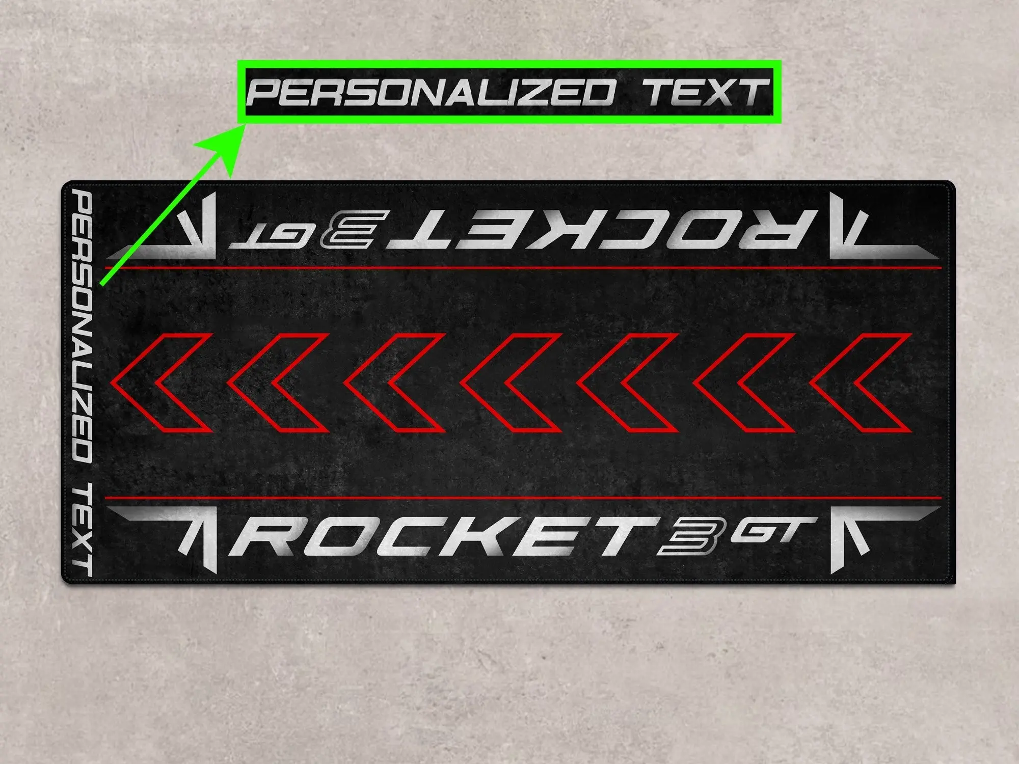 Designed Pit Mat for Rocket 3 GT Models Motorcycle - MM7200 - Image 9