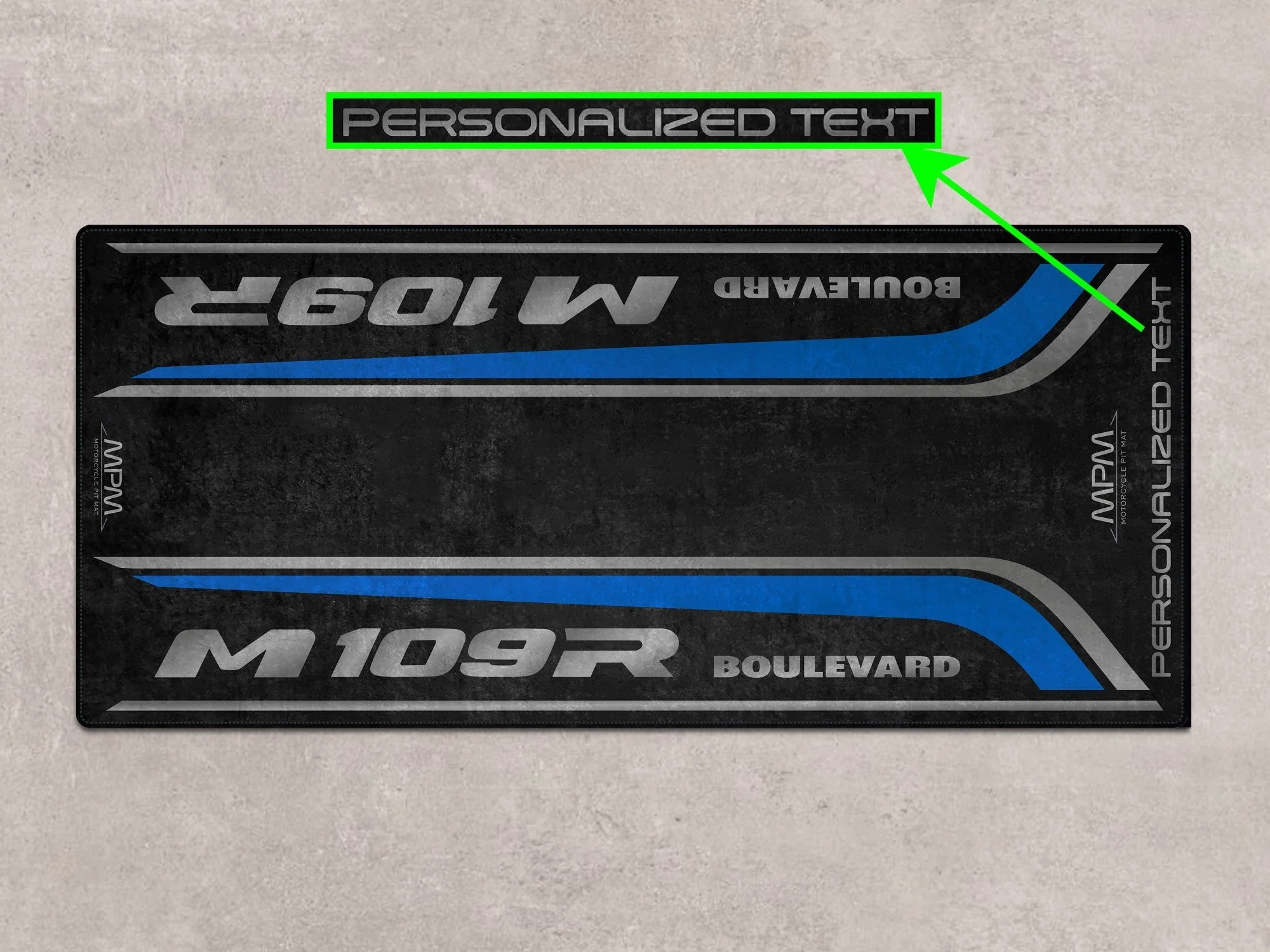 Designed Pit Mat for Suzuki Boulevard M109R Motorcycle - MM7366 - Image 12