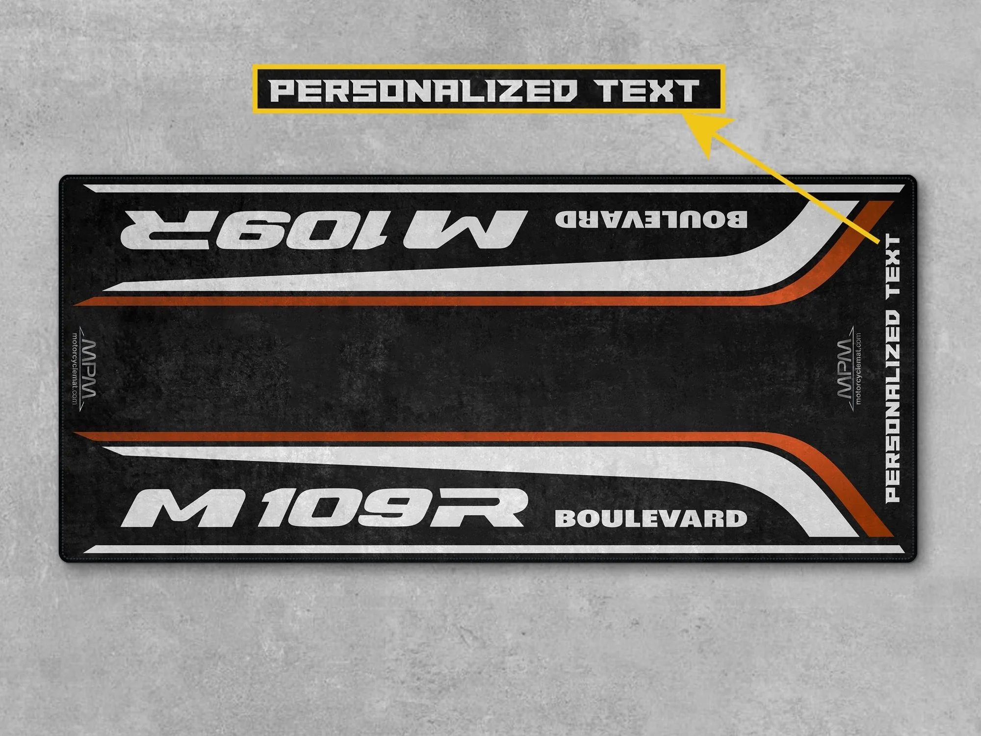 Designed Pit Mat for Suzuki Boulevard M109R Motorcycle - MM7366 - Image 4