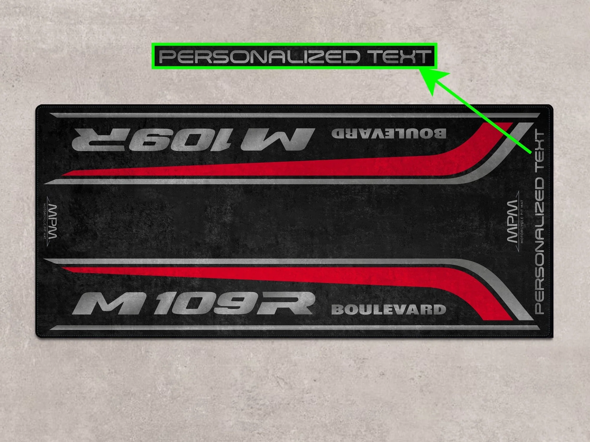 Designed Pit Mat for Suzuki Boulevard M109R Motorcycle - MM7366 - Image 8