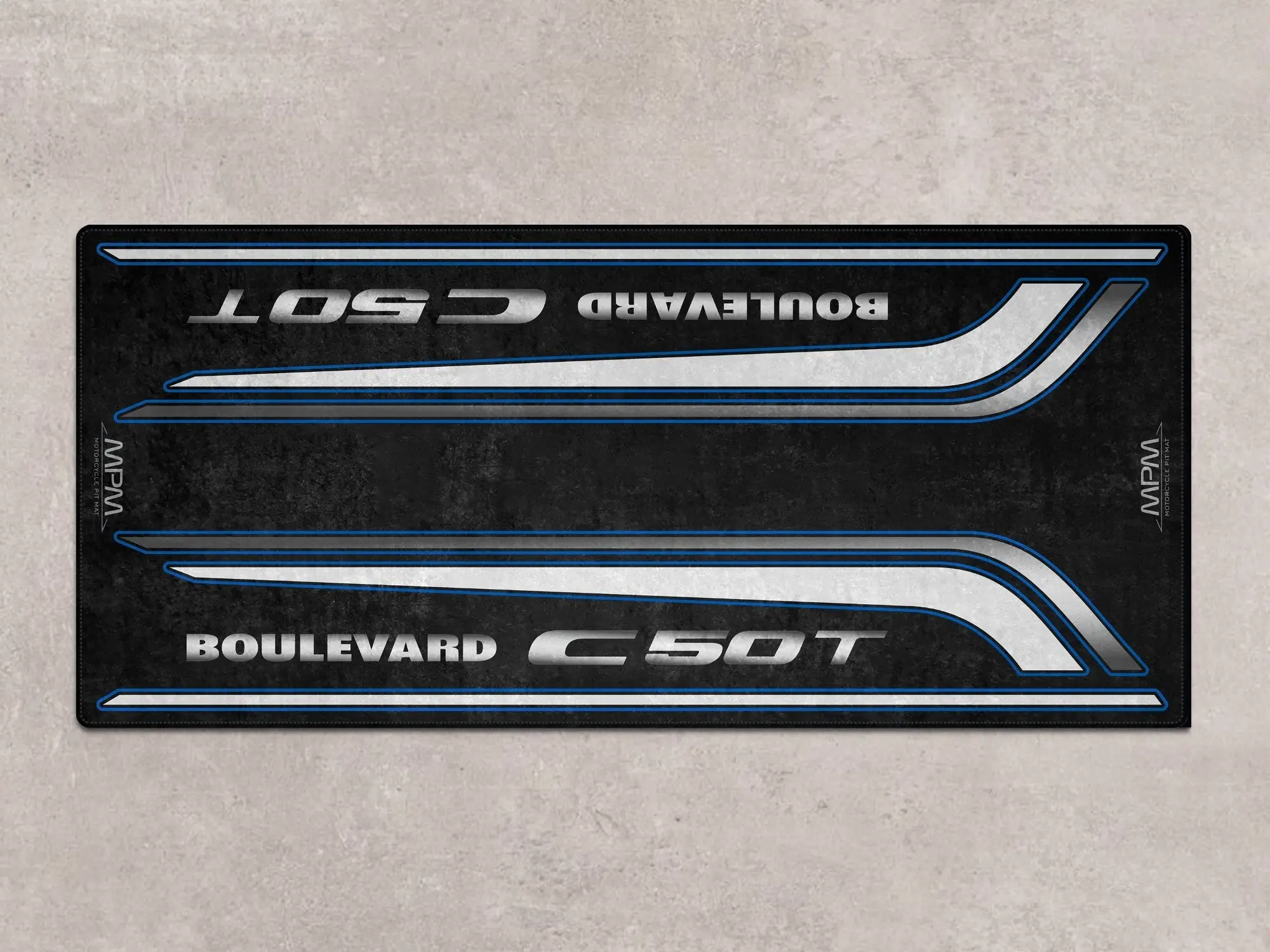 Designed Pit Mat for Suzuki C50T Motorcycle - MM7368 - Image 2