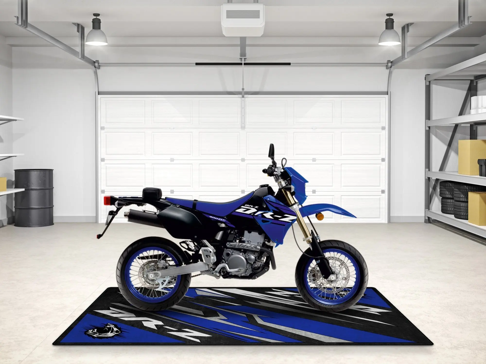 Designed Pit Mat for Suzuki DR-Z Motorcycle - MM7382 - Image 10