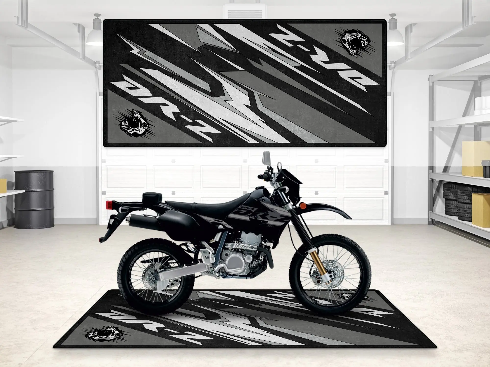 Designed Pit Mat for Suzuki DR-Z Motorcycle - MM7382 - Image 11