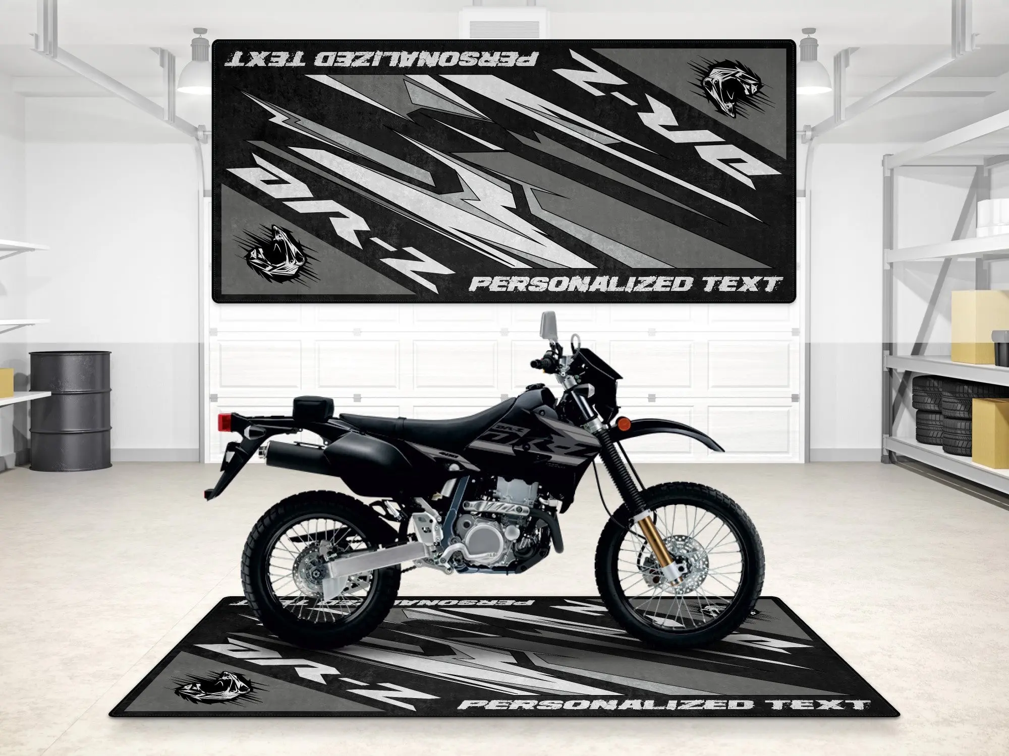 Designed Pit Mat for Suzuki DR-Z Motorcycle - MM7382 - Image 13