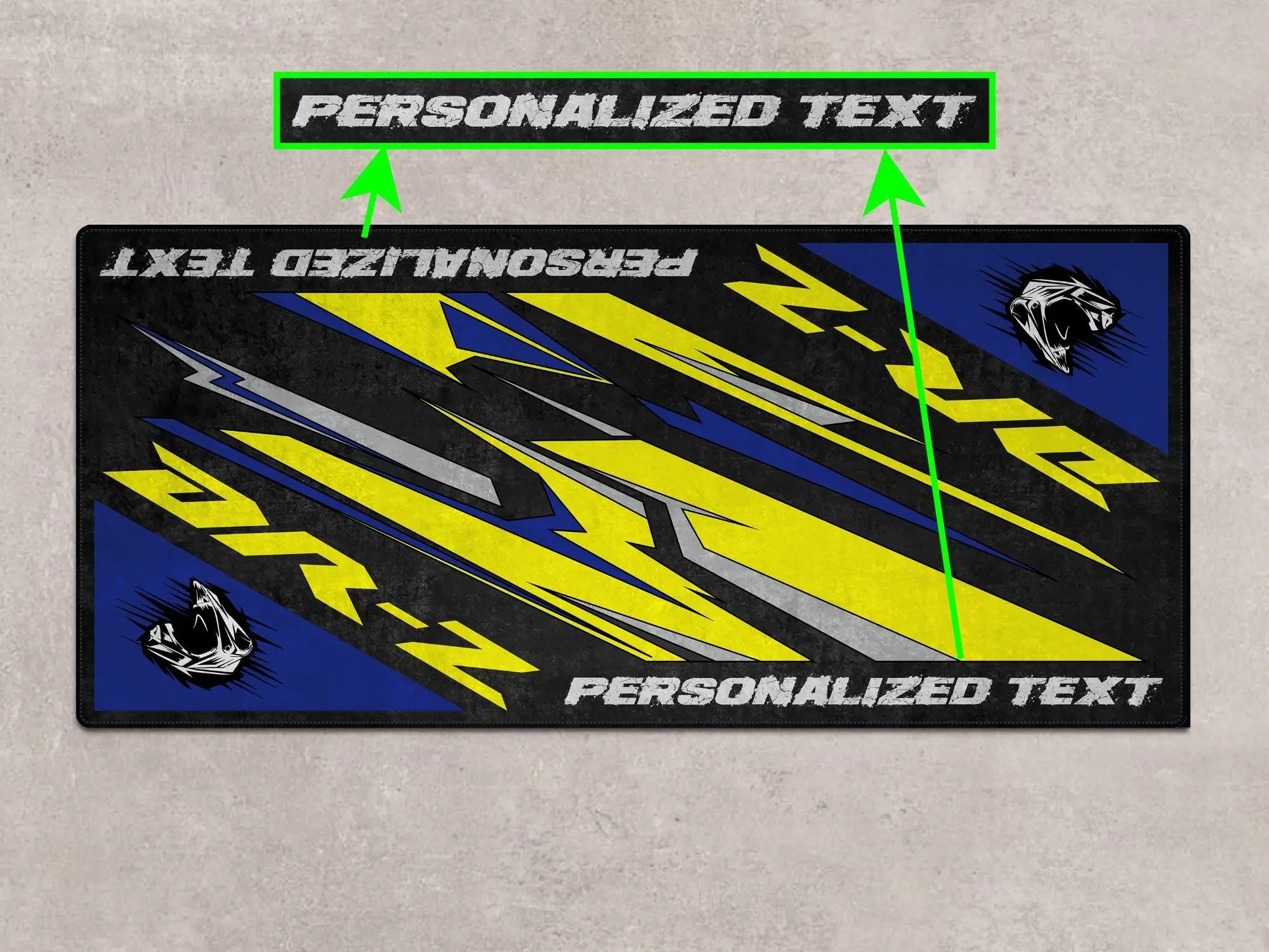 Designed Pit Mat for Suzuki DR-Z Motorcycle - MM7382 - Image 4