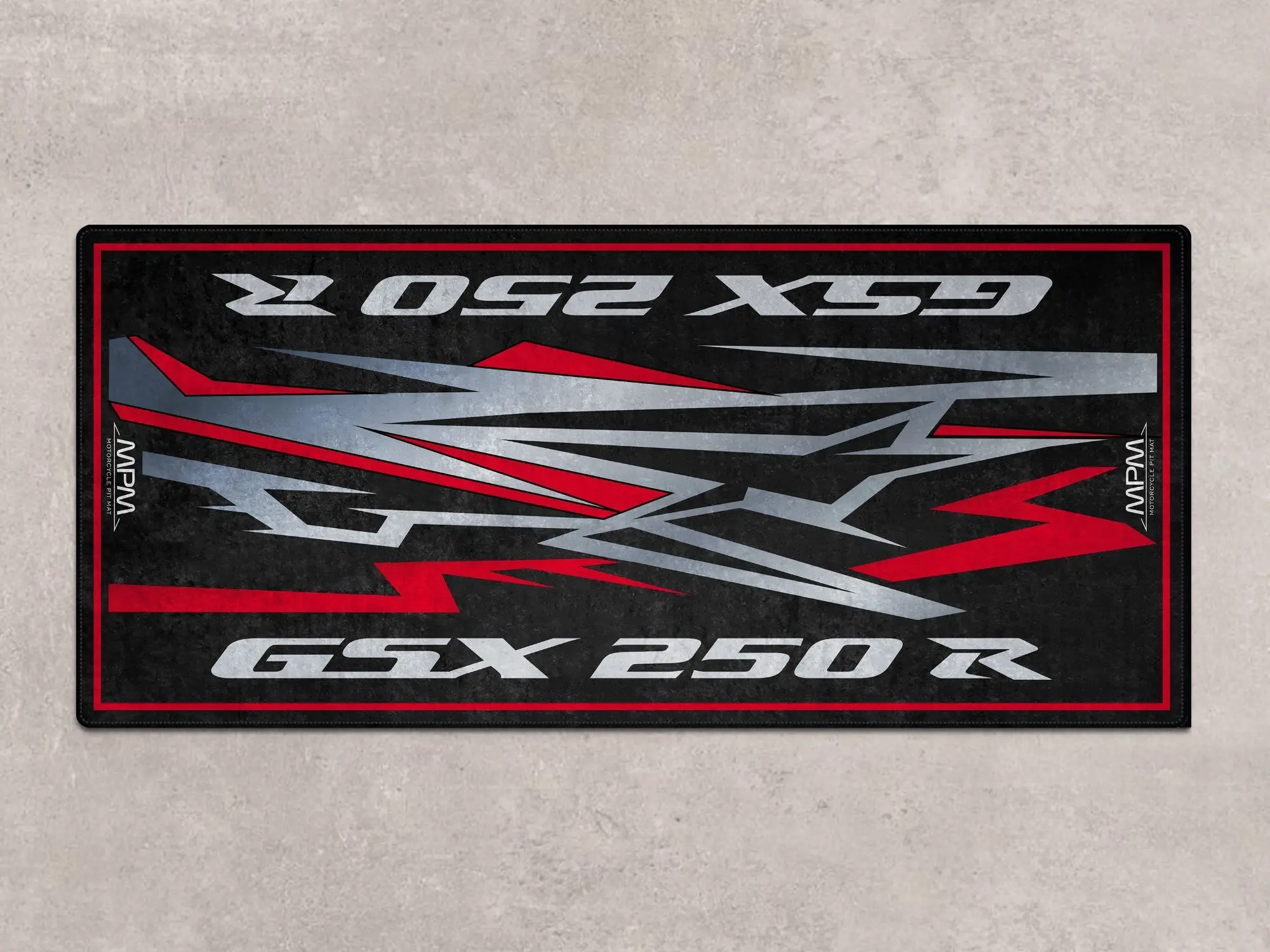 Designed Pit Mat for Suzuki GSX-250R Motorcycle - MM7360 - Image 2