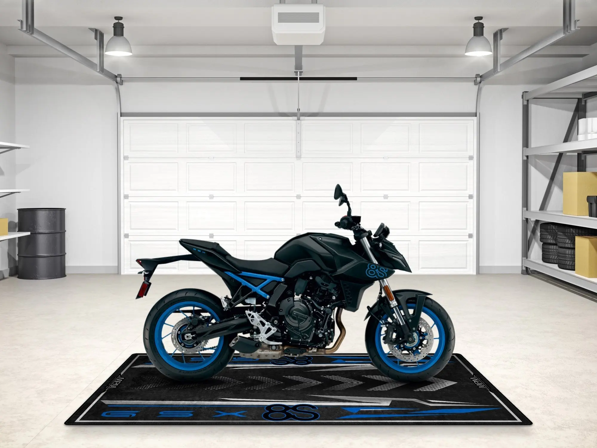 Designed Pit Mat for Suzuki GSX-8S Motorcycle - MM7362 - Image 10