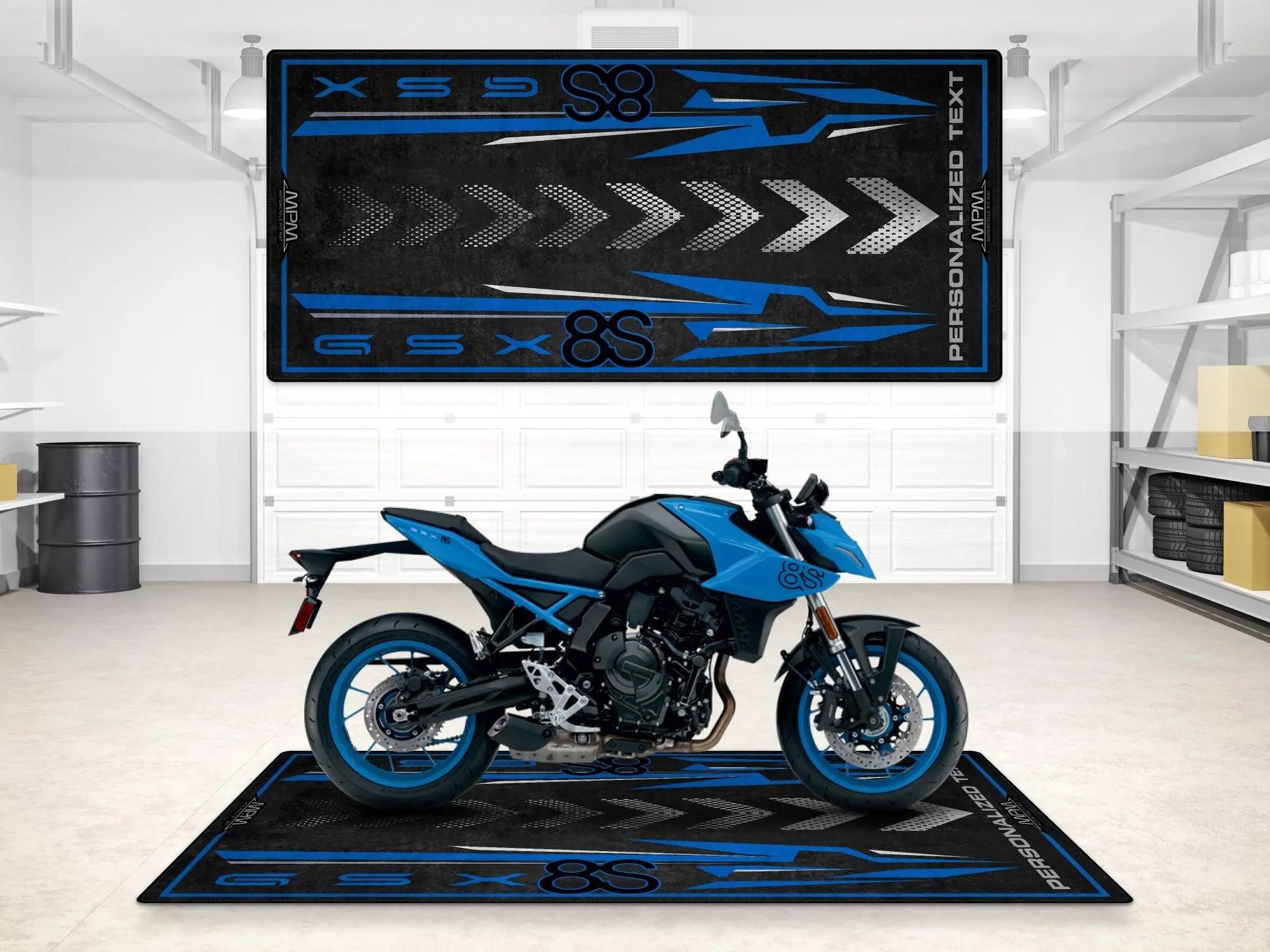 Designed Pit Mat for Suzuki GSX-8S Motorcycle - MM7362 - Image 13