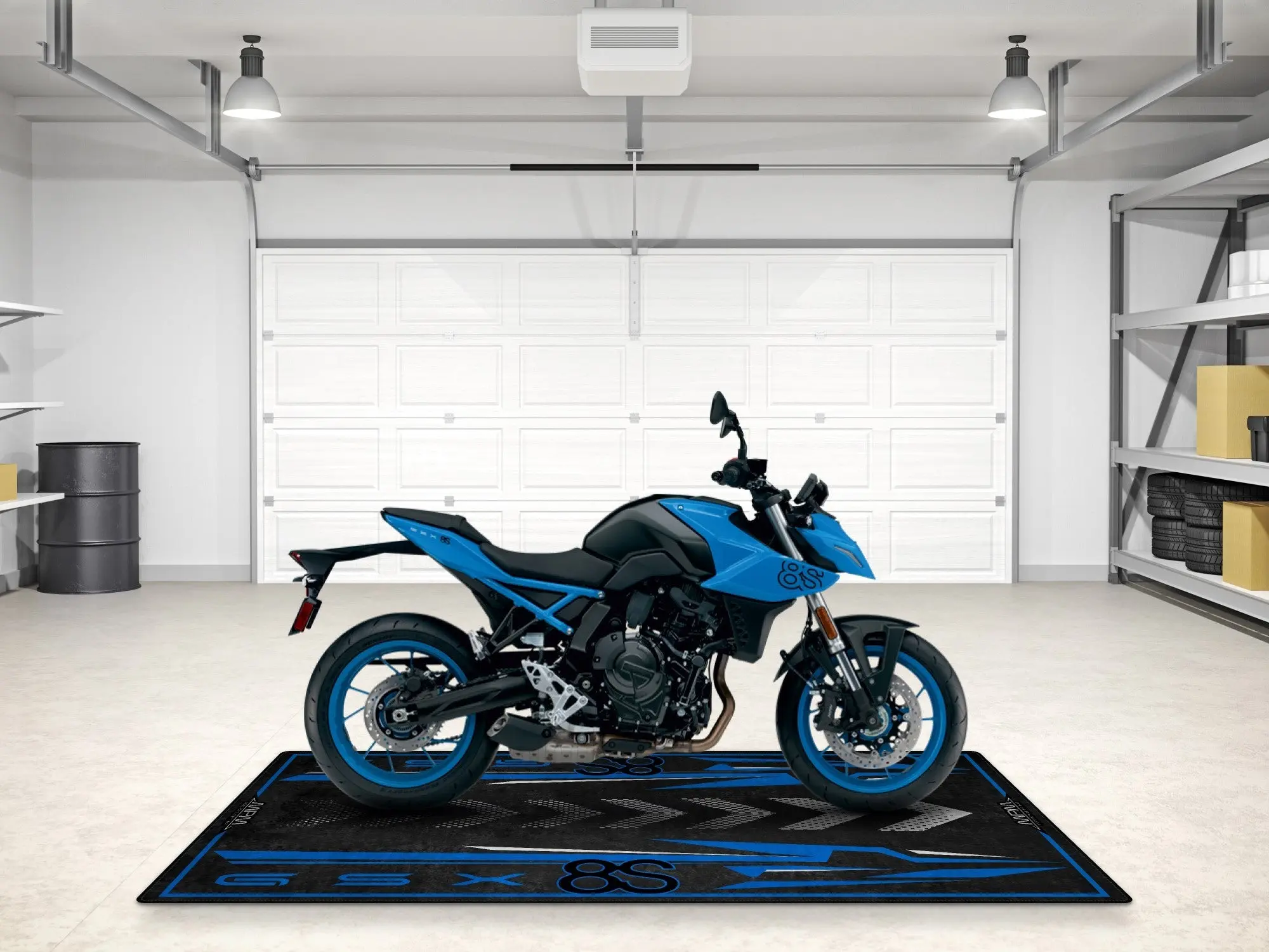 Designed Pit Mat for Suzuki GSX-8S Motorcycle - MM7362 - Image 15