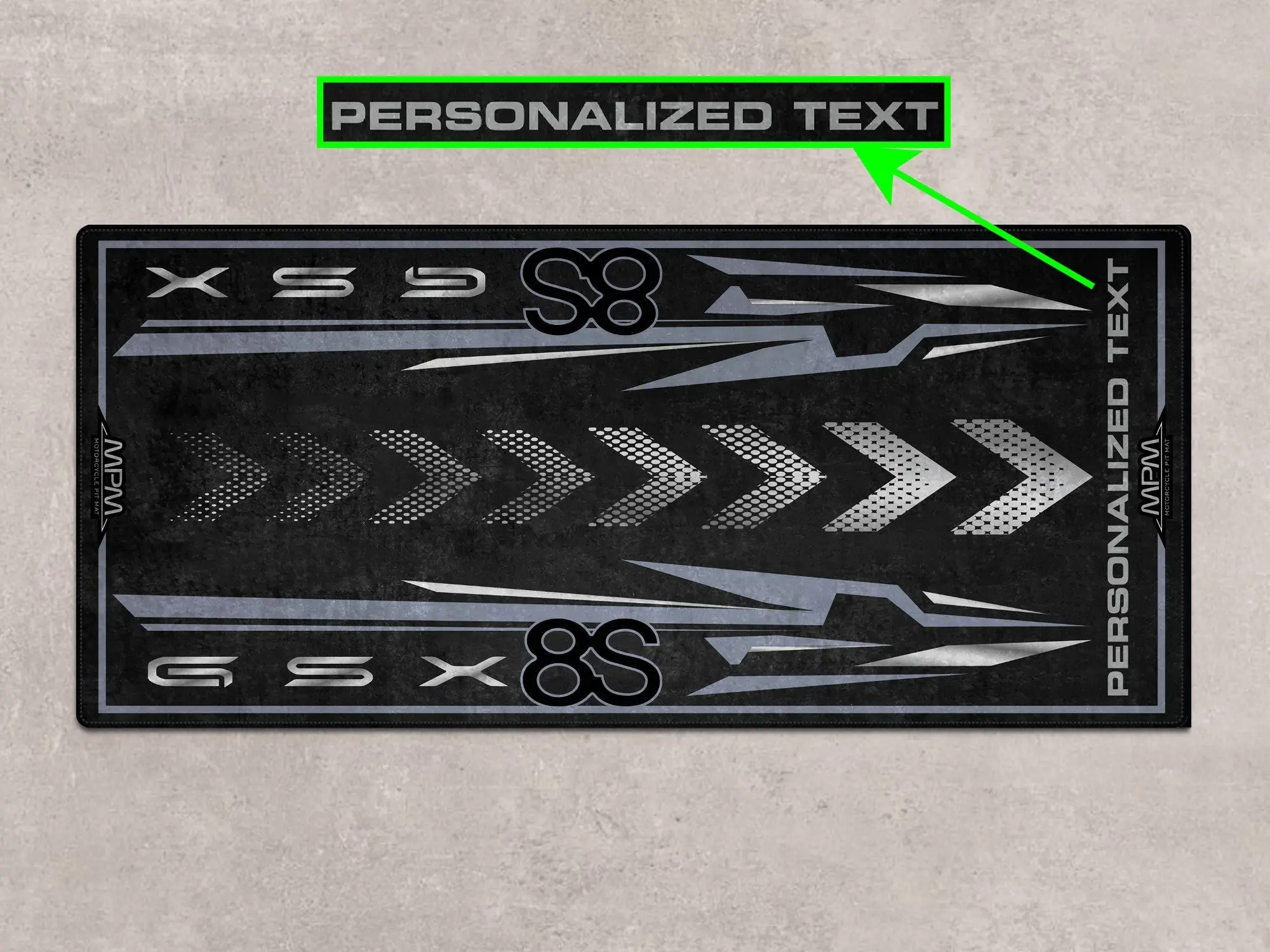 Designed Pit Mat for Suzuki GSX-8S Motorcycle - MM7362 - Image 4