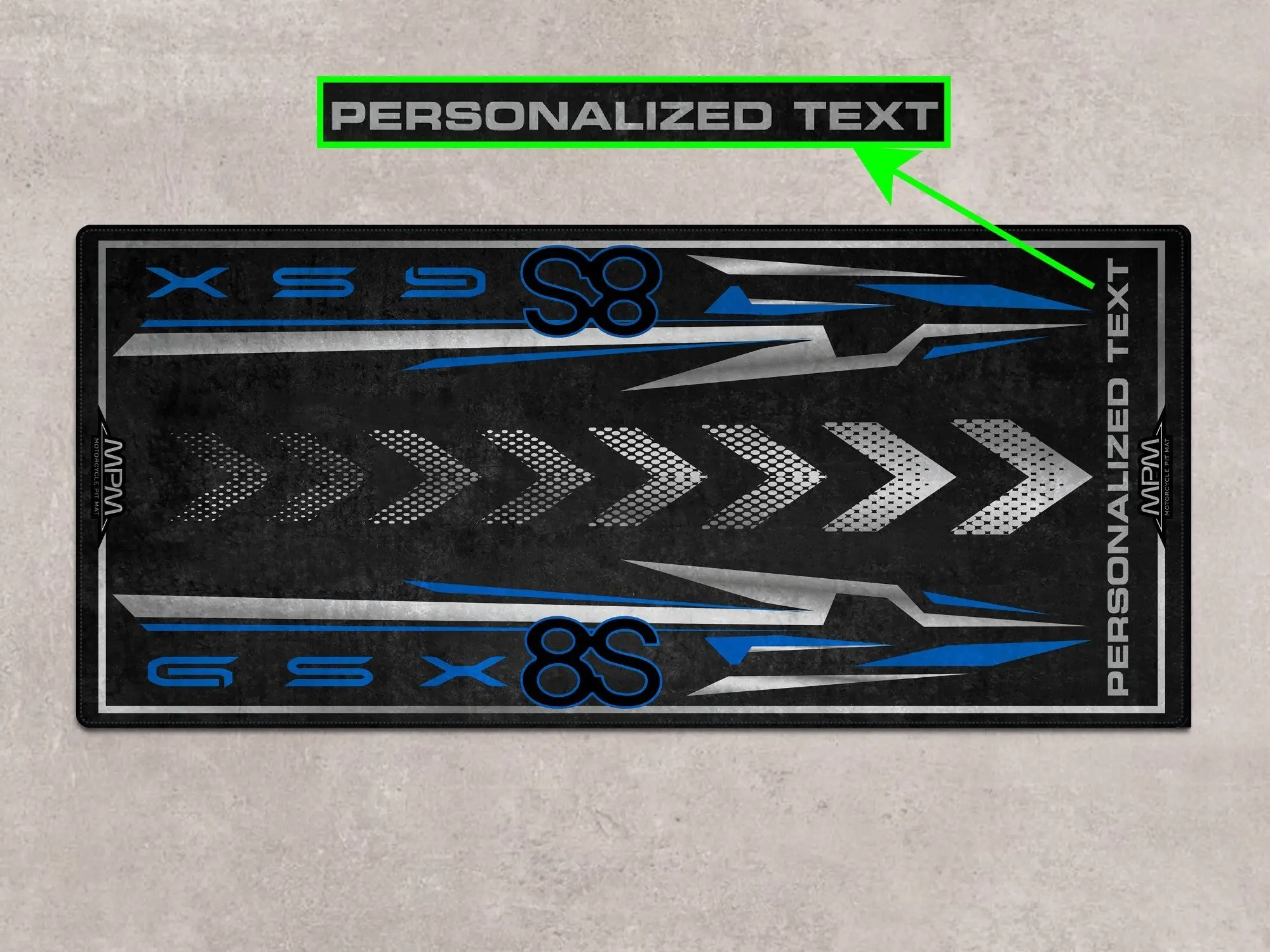 Designed Pit Mat for Suzuki GSX-8S Motorcycle - MM7362 - Image 9