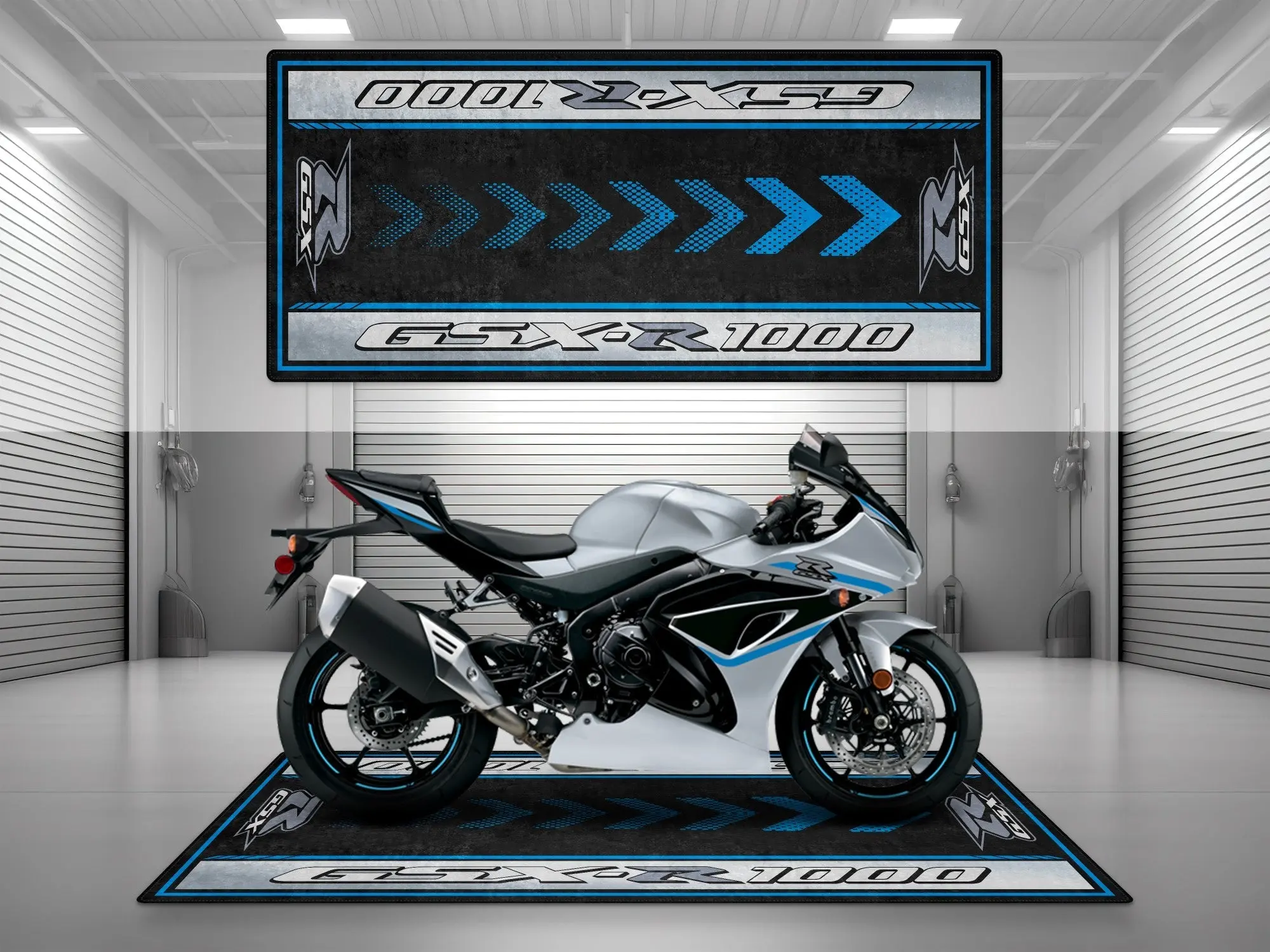 Designed Pit Mat for Suzuki GSX-R1000 Motorcycle - MM7355 - Image 7