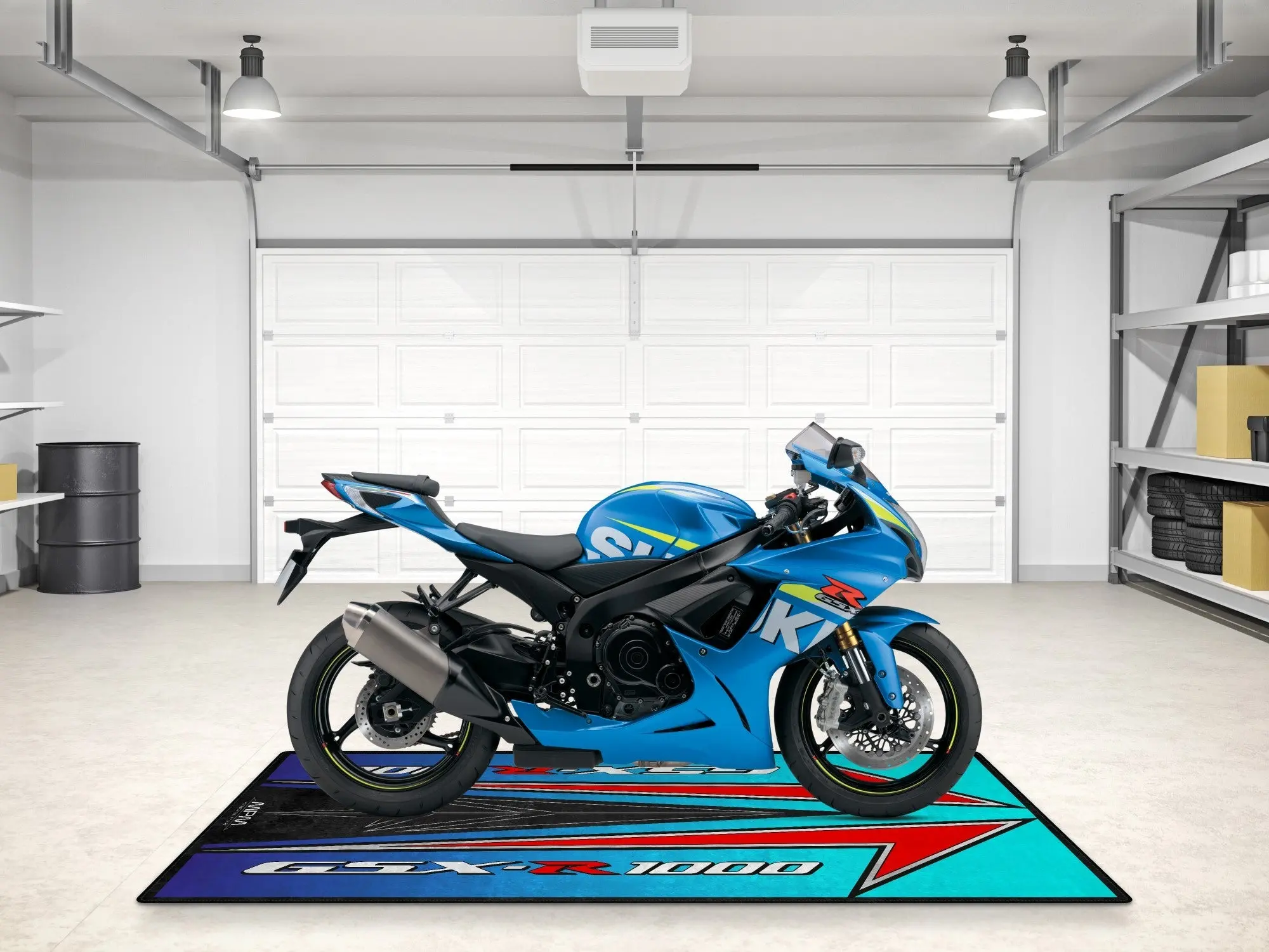 Designed Pit Mat for Suzuki GSX-R1000 Motorsport Motorcycle - MM7127 - Image 5