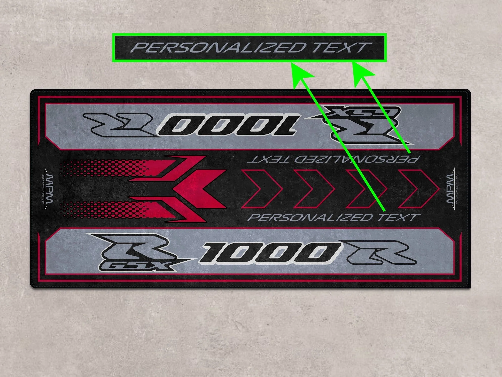 Designed Pit Mat for Suzuki GSX-R1000R 2024 Motorcycle - MM7353 - Image 4