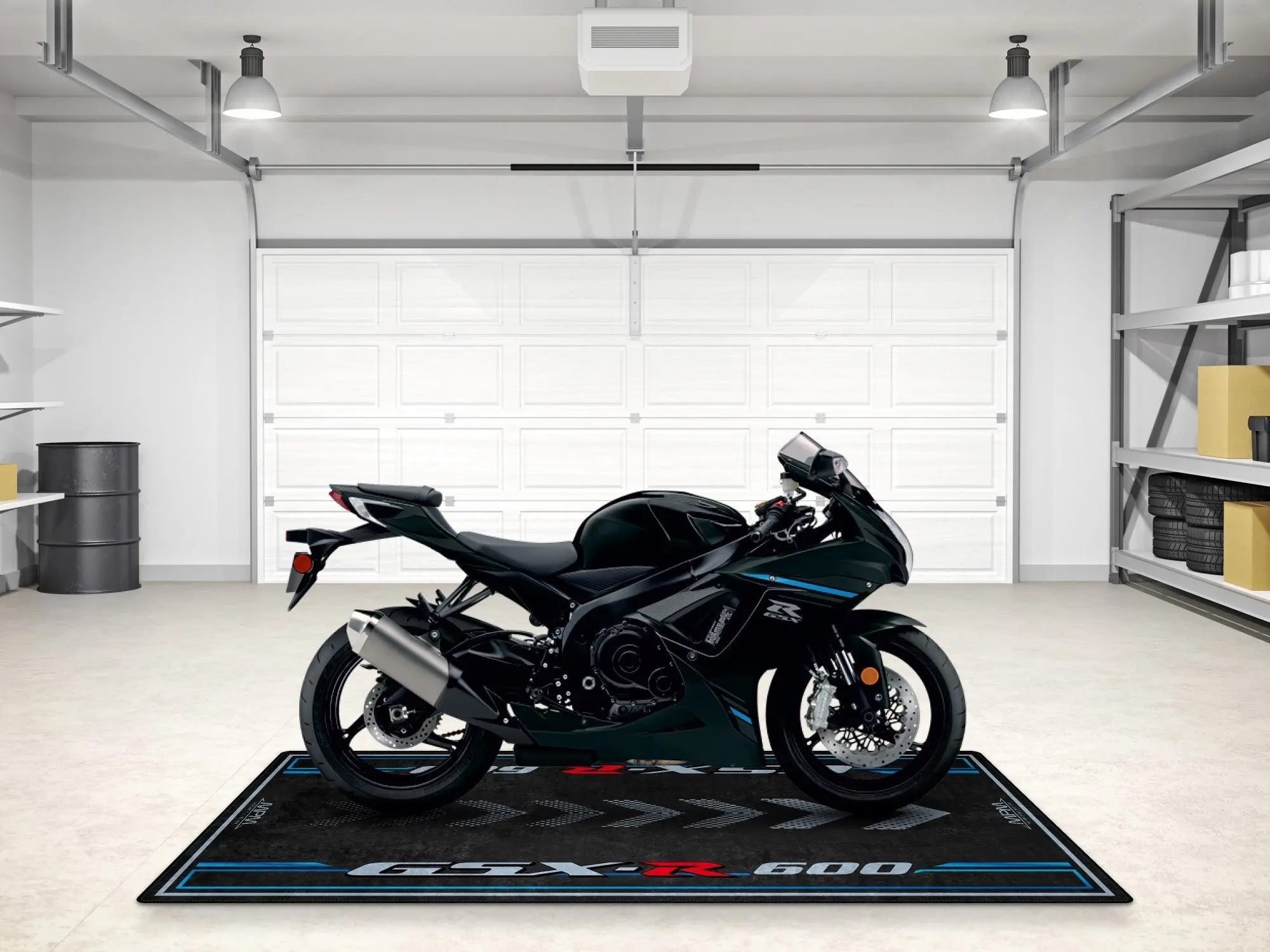 Designed Pit Mat for Suzuki GSX-R600 Motorcycle - MM7358 - Image 10