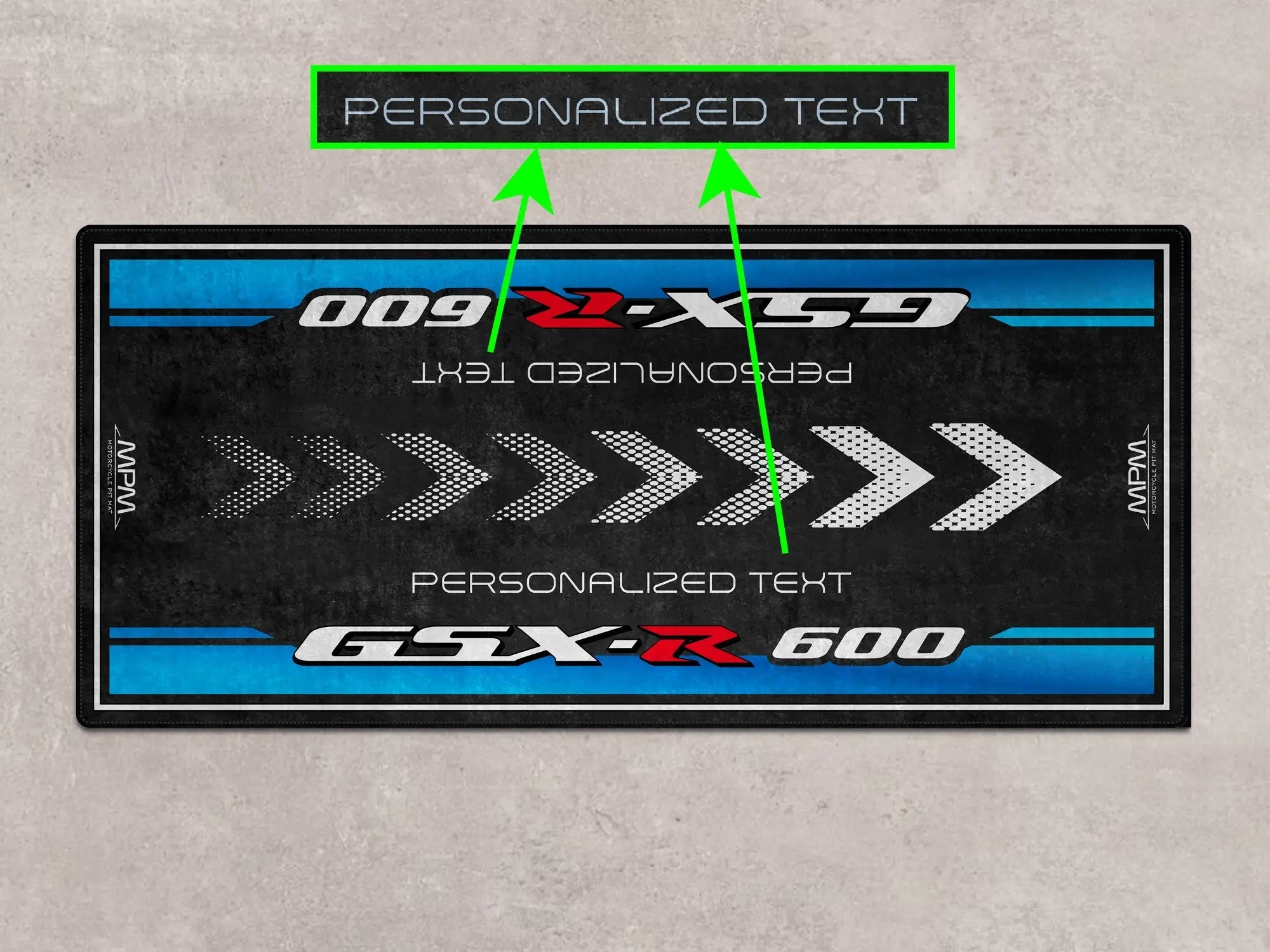 Designed Pit Mat for Suzuki GSX-R600 Motorcycle - MM7358 - Image 14