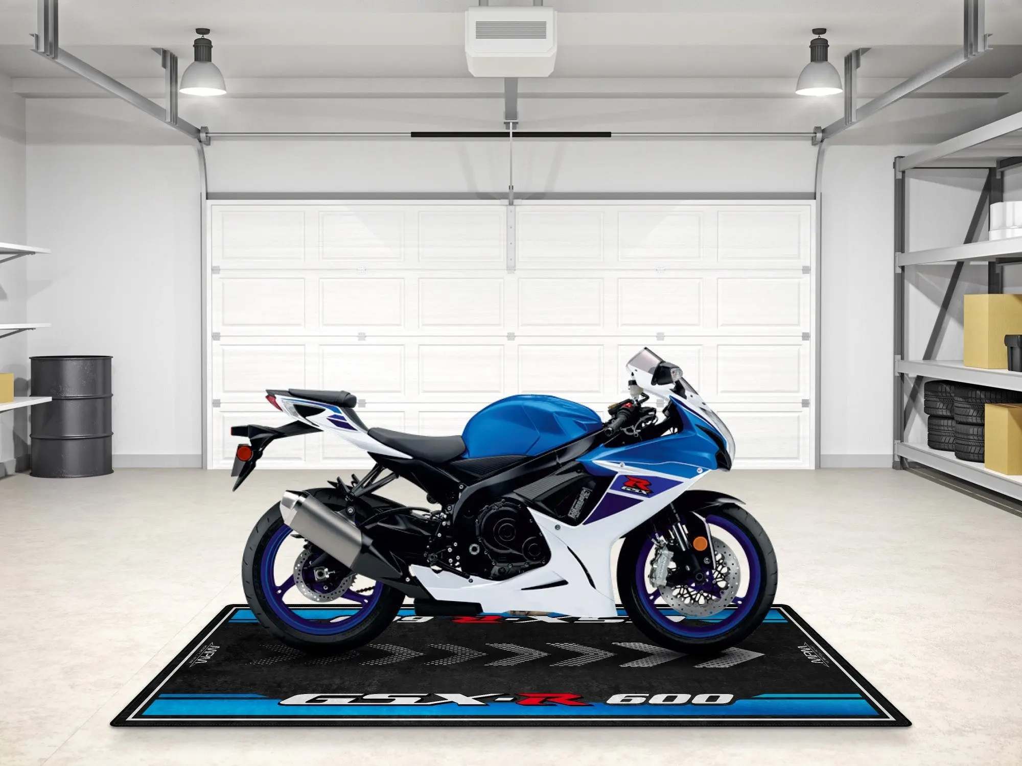Designed Pit Mat for Suzuki GSX-R600 Motorcycle - MM7358 - Image 15