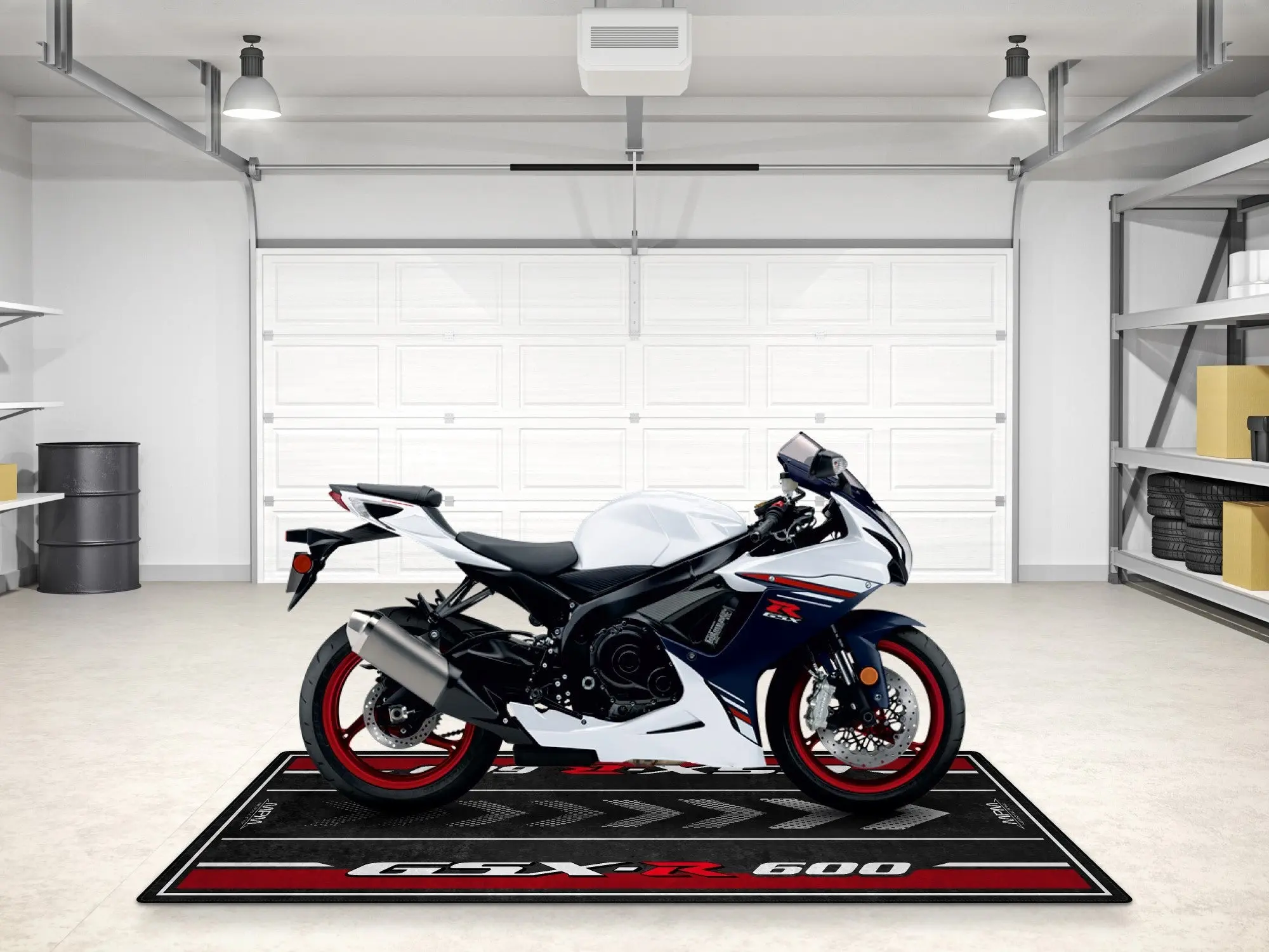 Designed Pit Mat for Suzuki GSX-R600 Motorcycle - MM7358 - Image 5