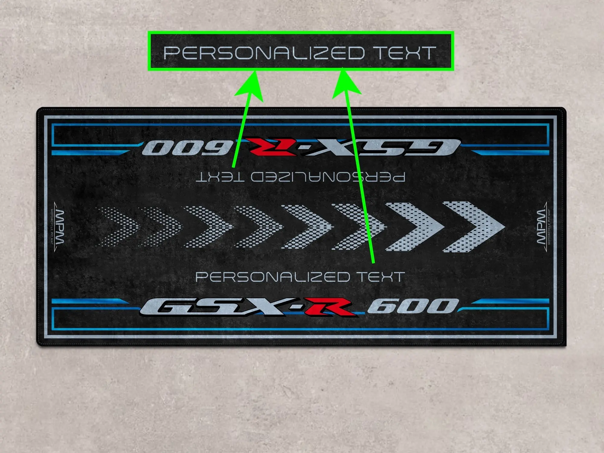 Designed Pit Mat for Suzuki GSX-R600 Motorcycle - MM7358 - Image 9