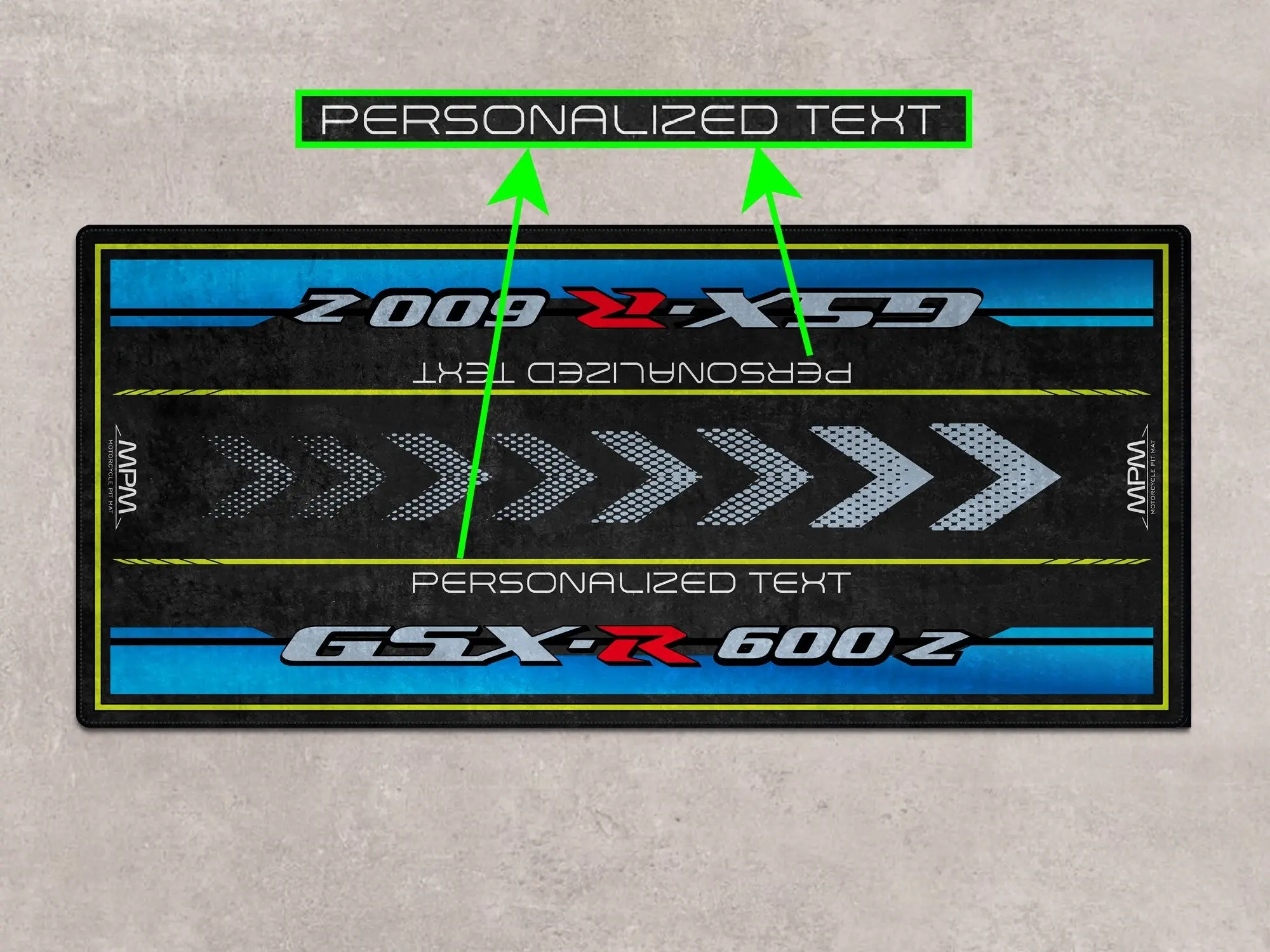 Designed Pit Mat for Suzuki GSX-R600Z Motorcycle - MM7359 - Image 4