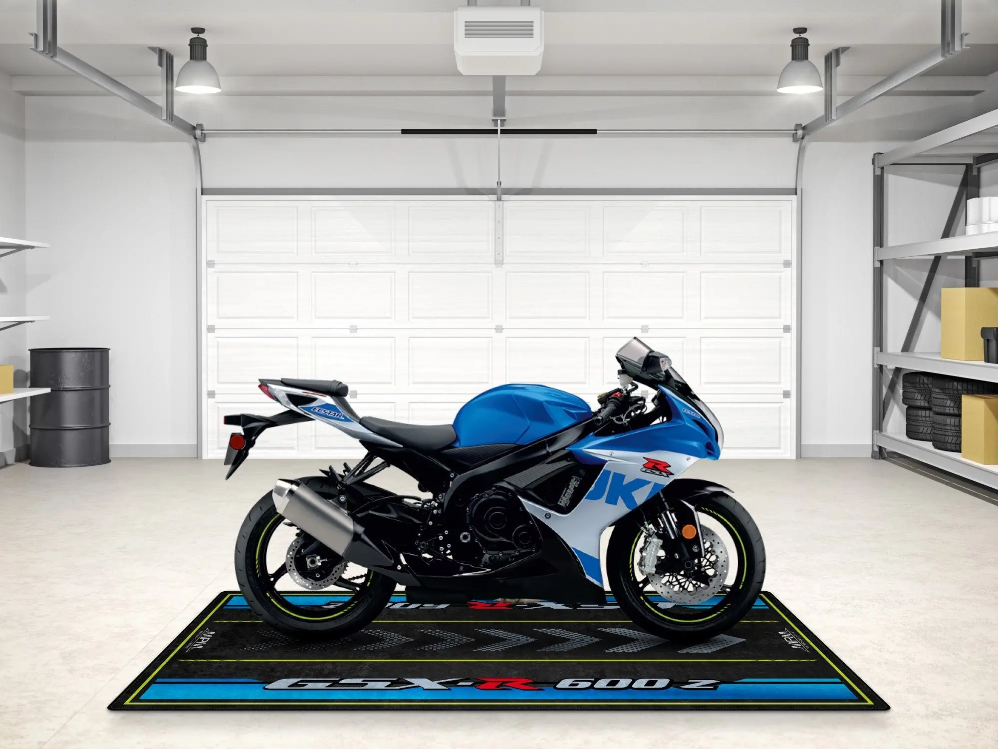 Designed Pit Mat for Suzuki GSX-R600Z Motorcycle - MM7359 - Image 5