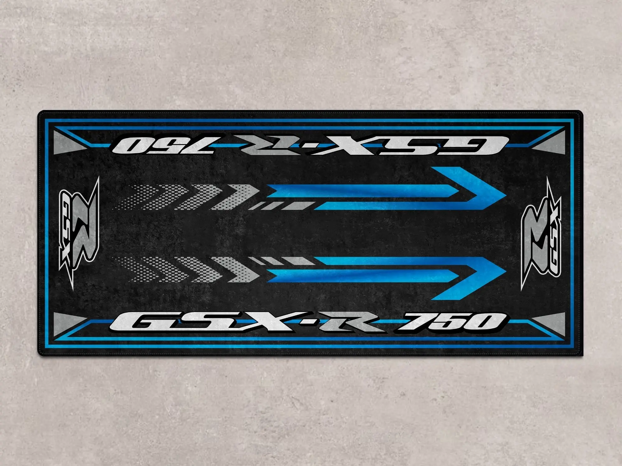 Designed Pit Mat for Suzuki GSX-R750 Motorcycle - MM7356 - Image 12