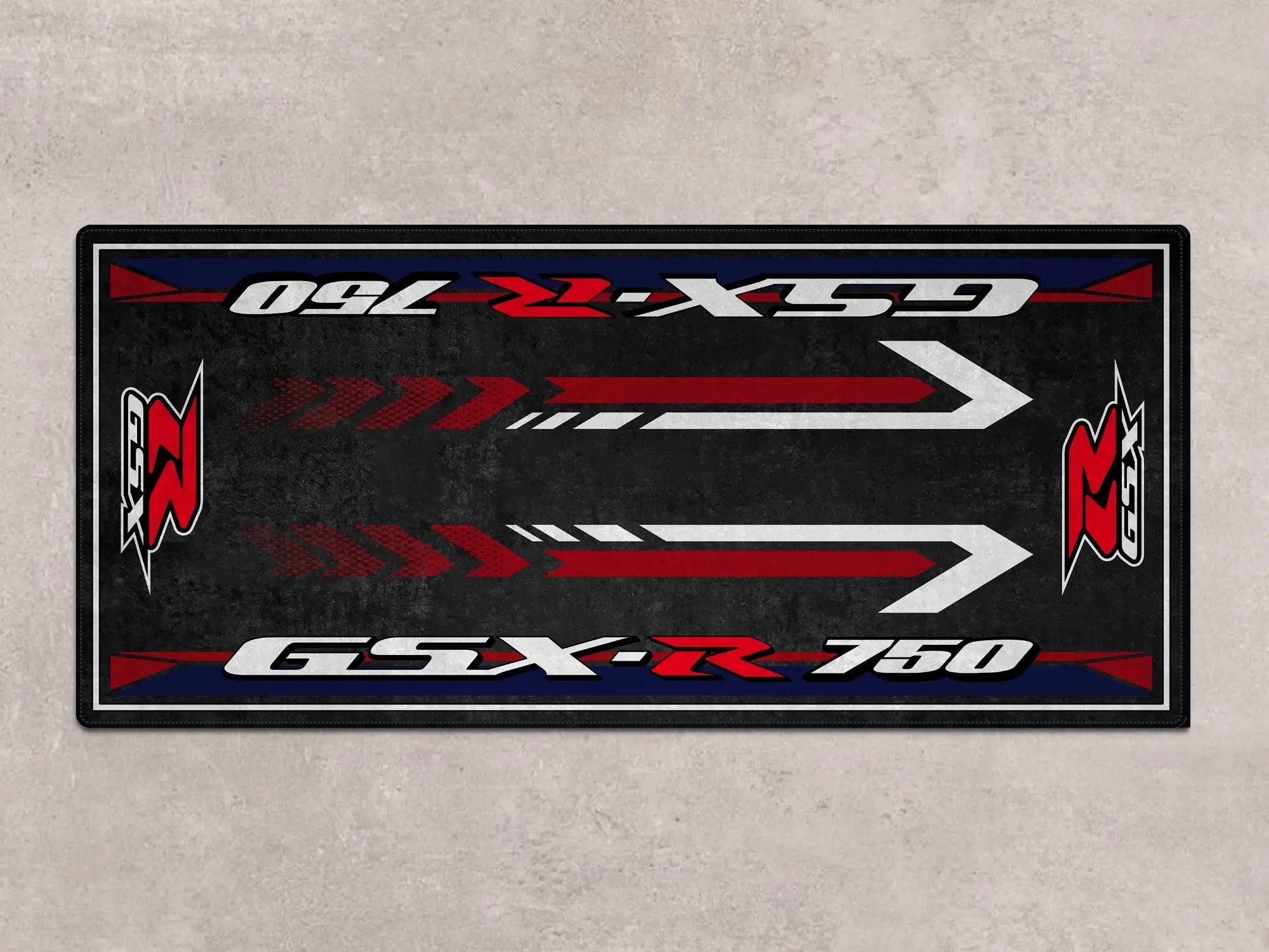 Designed Pit Mat for Suzuki GSX-R750 Motorcycle - MM7356 - Image 7
