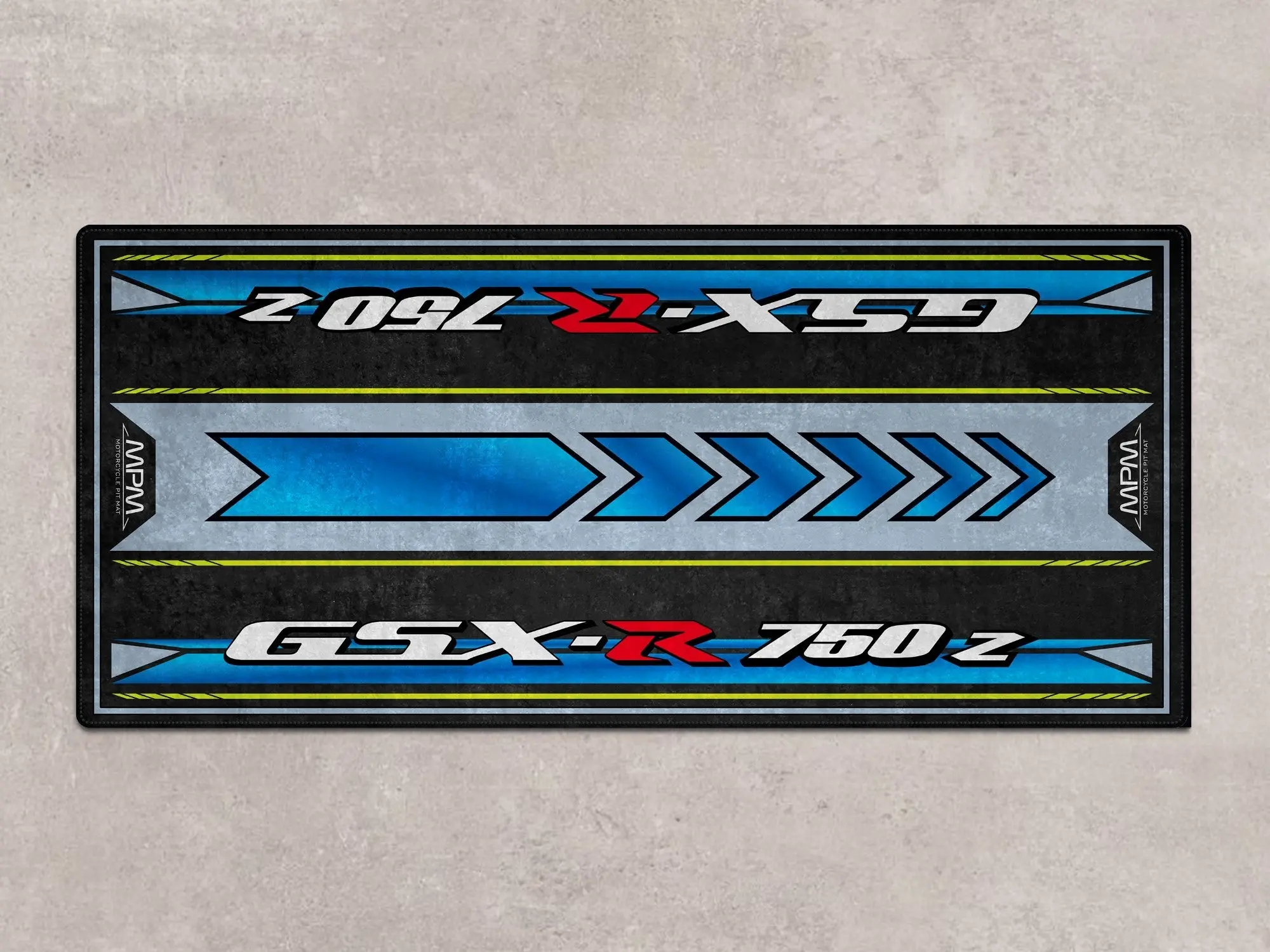 Designed Pit Mat for Suzuki GSX-R750Z Motorcycle - MM7357 - Image 2