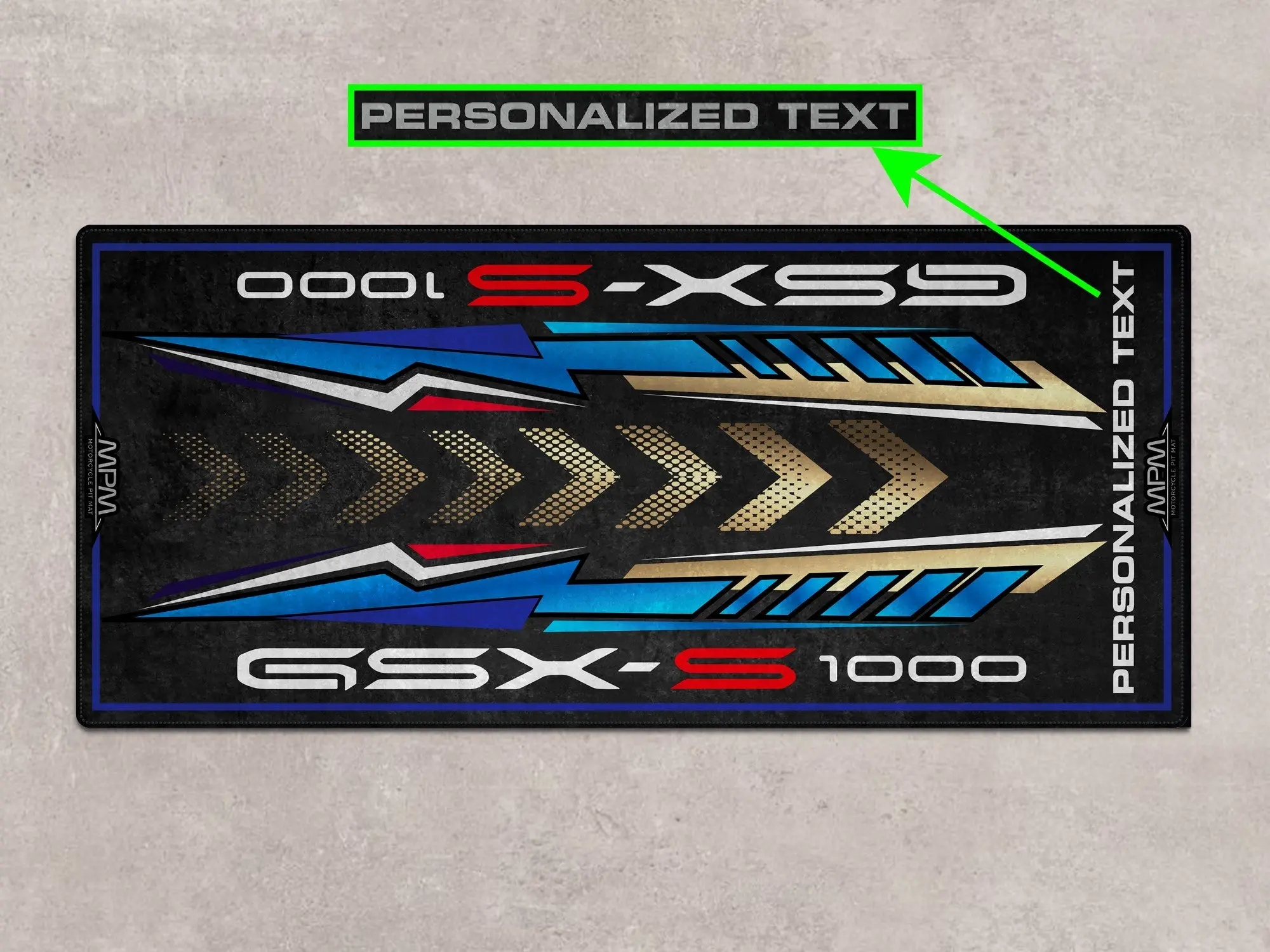 Designed Pit Mat for Suzuki GSX-S1000 Motorcycle - MM7364 - Image 4