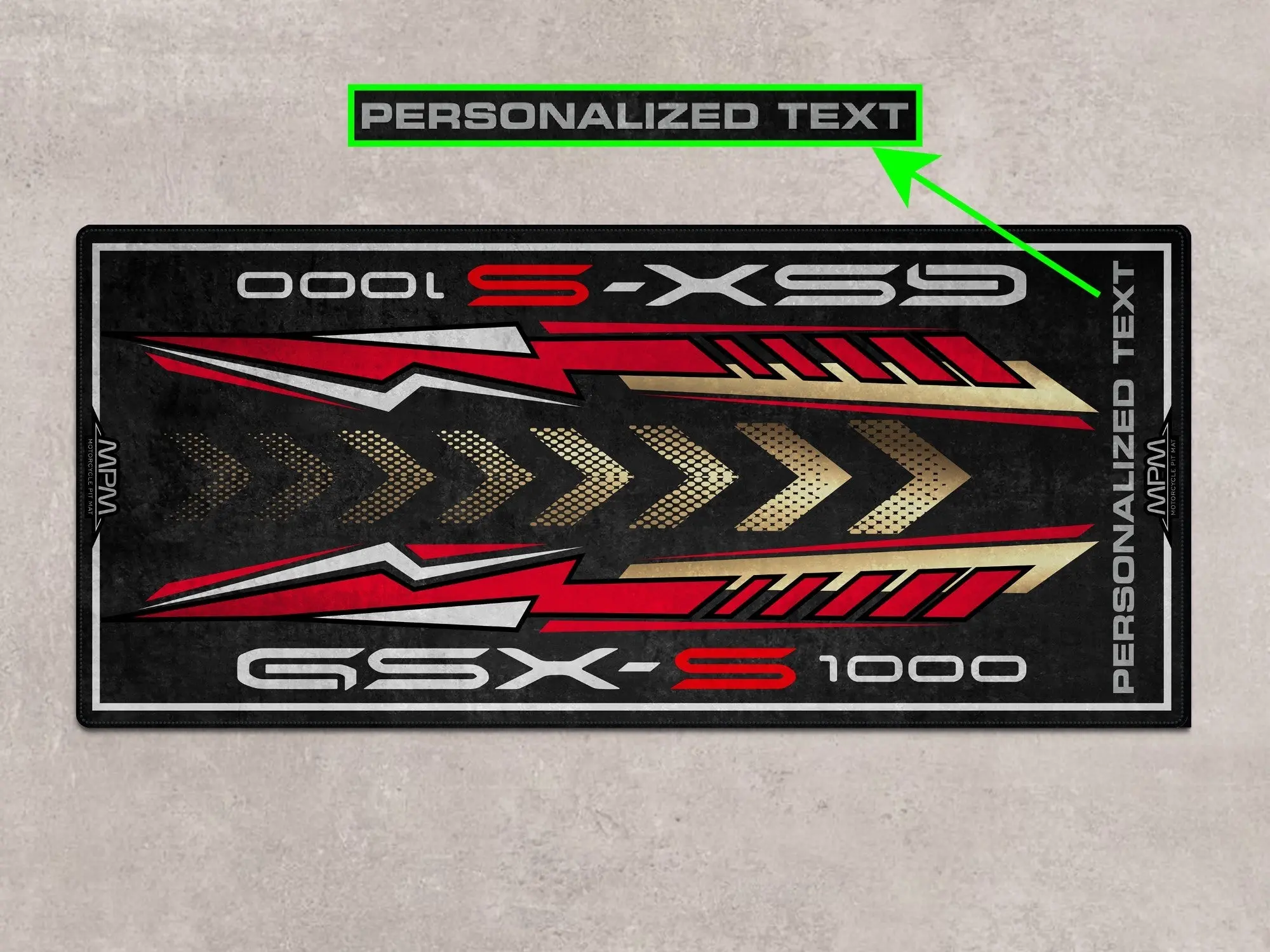 Designed Pit Mat for Suzuki GSX-S1000 Motorcycle - MM7364 - Image 9