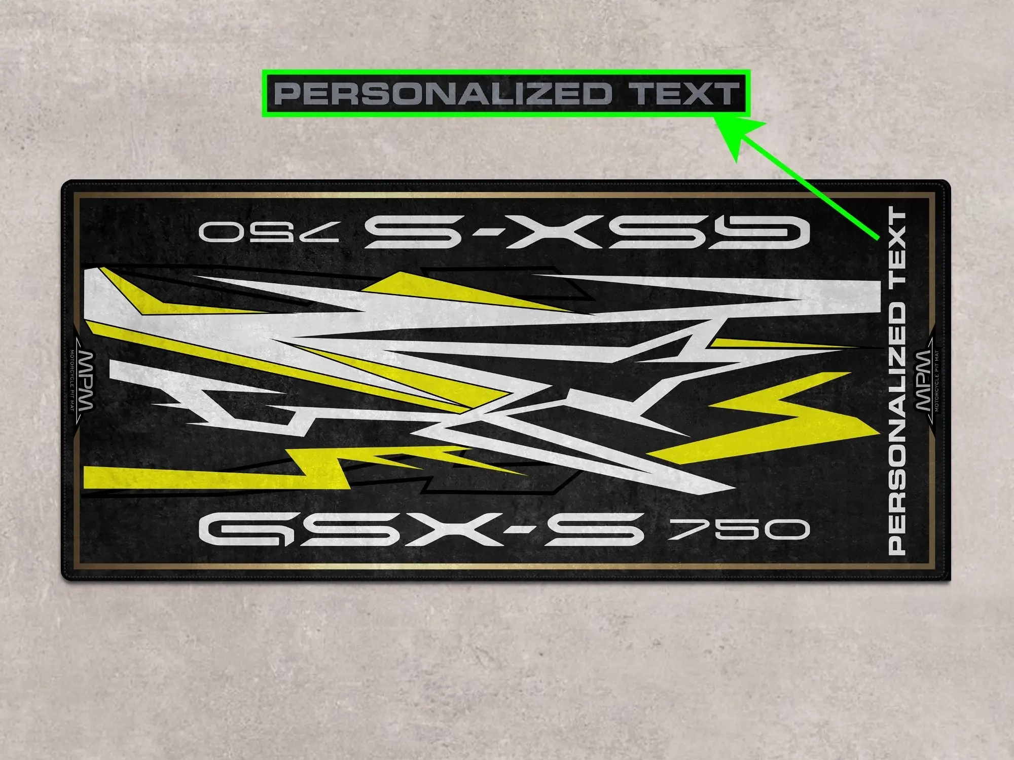 Designed Pit Mat for Suzuki GSX-S750Z Motorcycle - MM7365 - Image 4