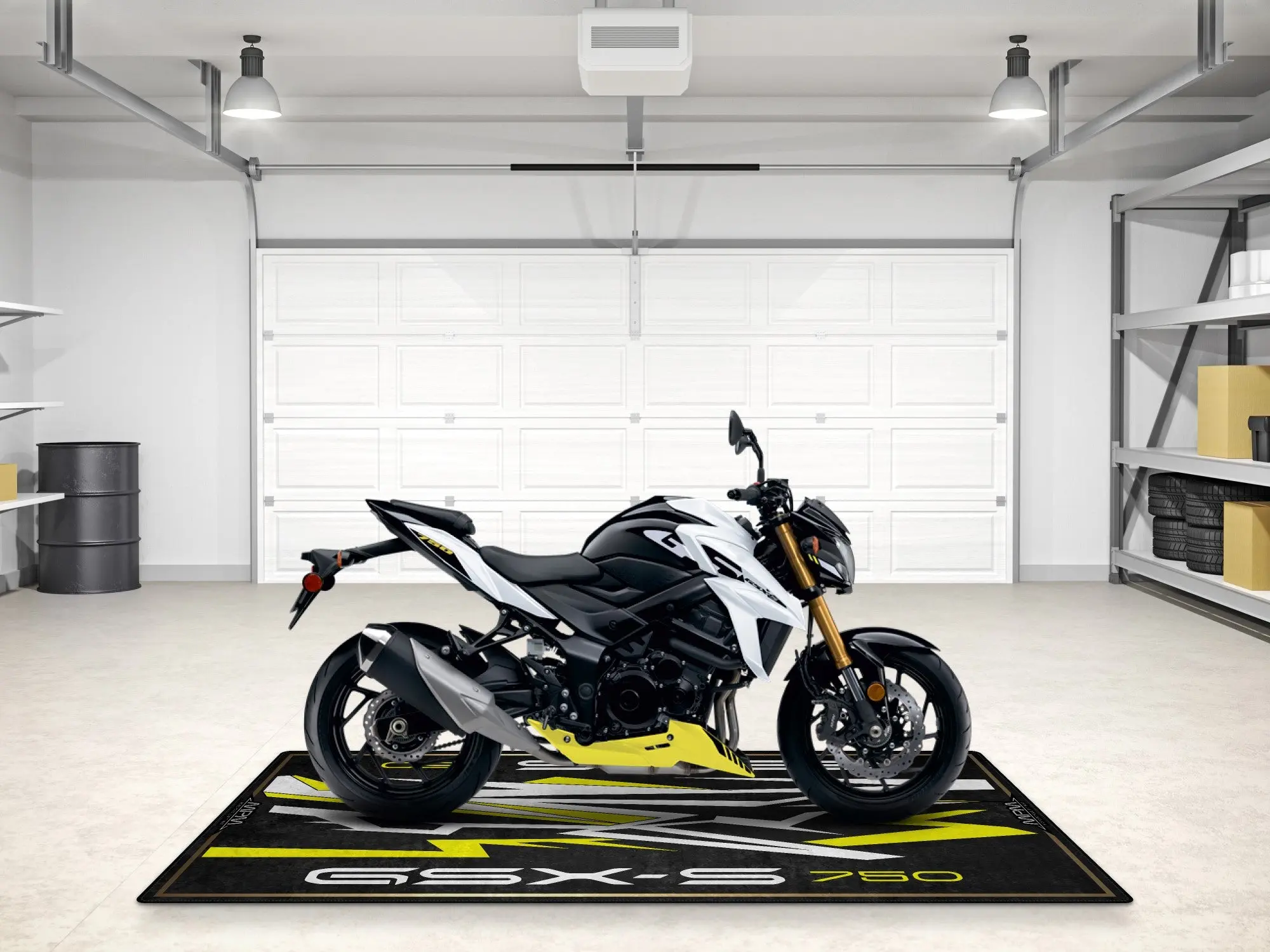Designed Pit Mat for Suzuki GSX-S750Z Motorcycle - MM7365 - Image 5