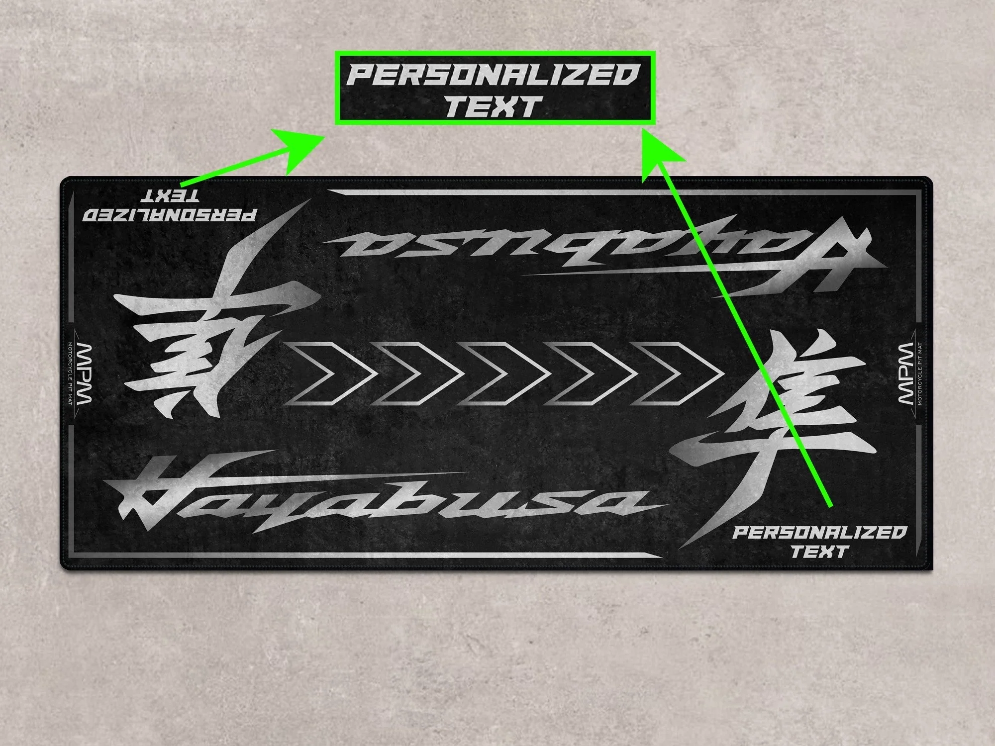 Designed Pit Mat for Suzuki Hayabusa Motorsport Motorcycle - MM7129 - Image 12