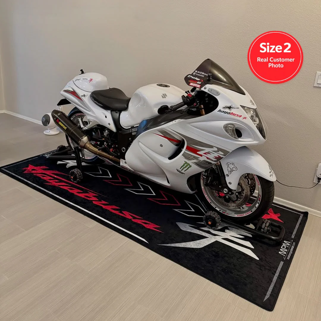 Designed Pit Mat for Suzuki Hayabusa Motorsport Motorcycle - MM7129 - Image 13